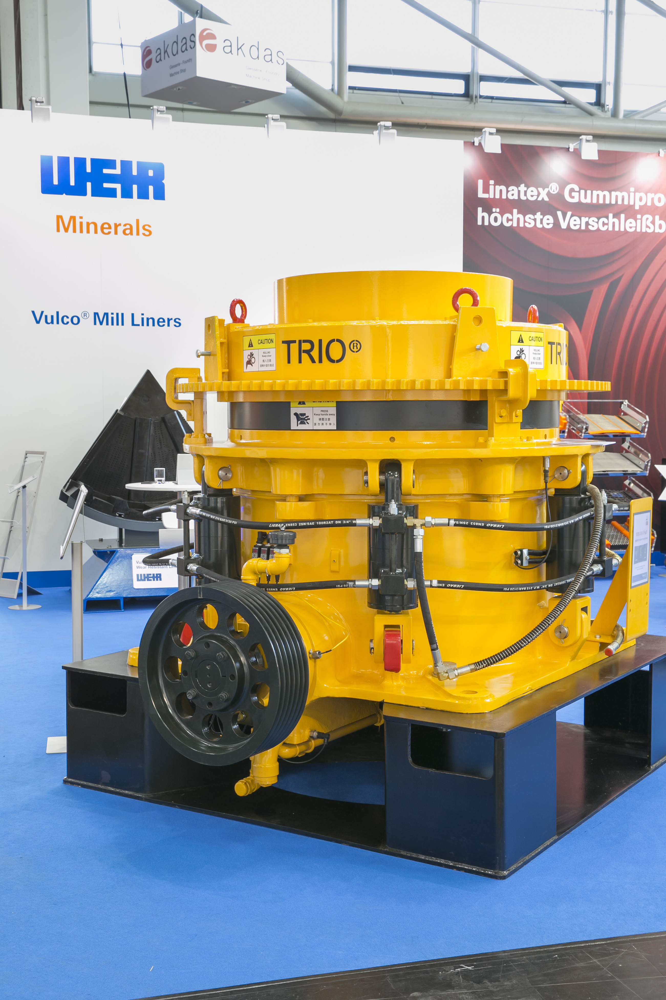 Weir Minerals’ new Trio TP260 cone crusher is capable of 260tonnes/hour materials processing Weir Minerals Trio TP260 cone crusher