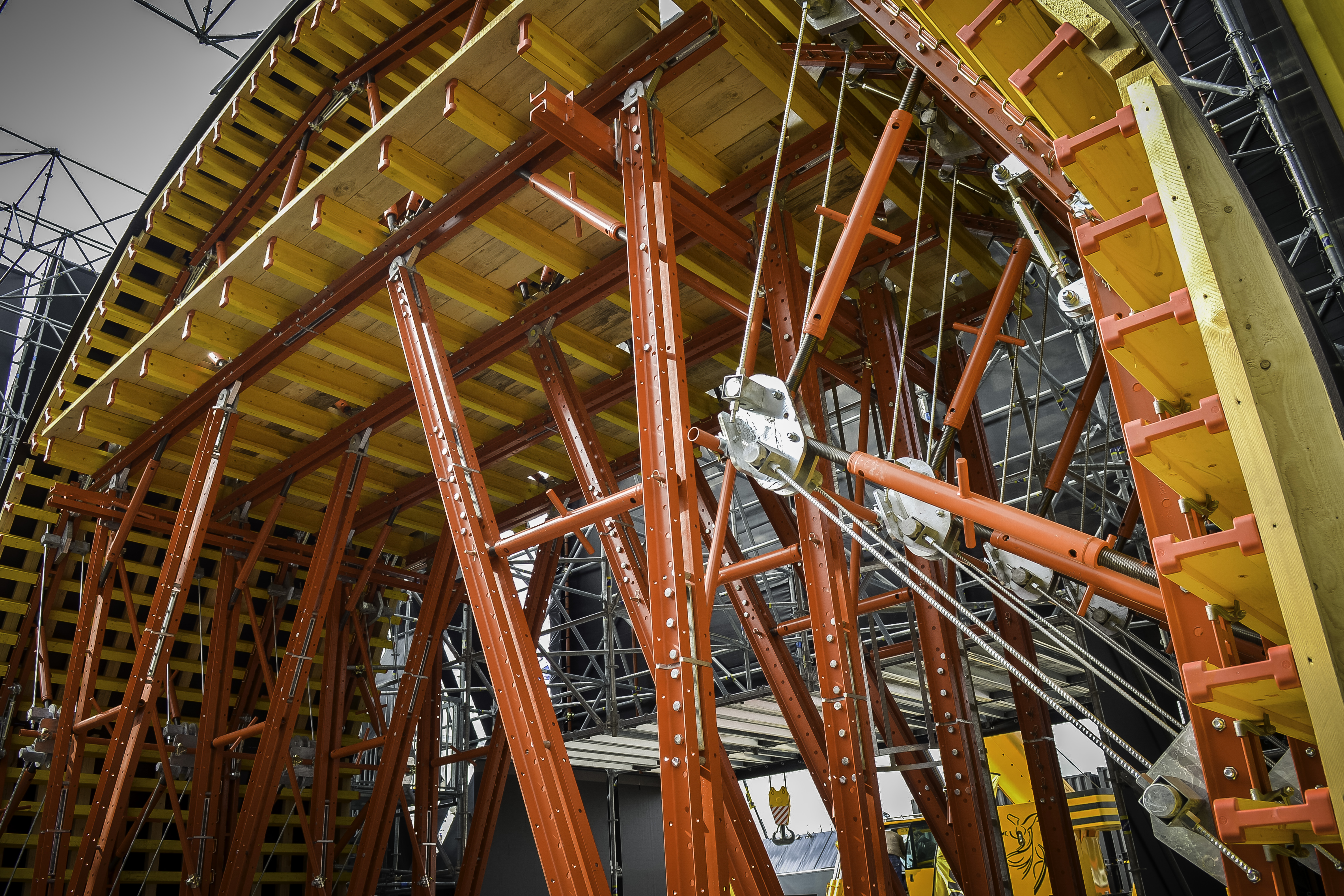 Pilosio’s tunnel formwork is a key offering Pilosio’s tunnel formwork
