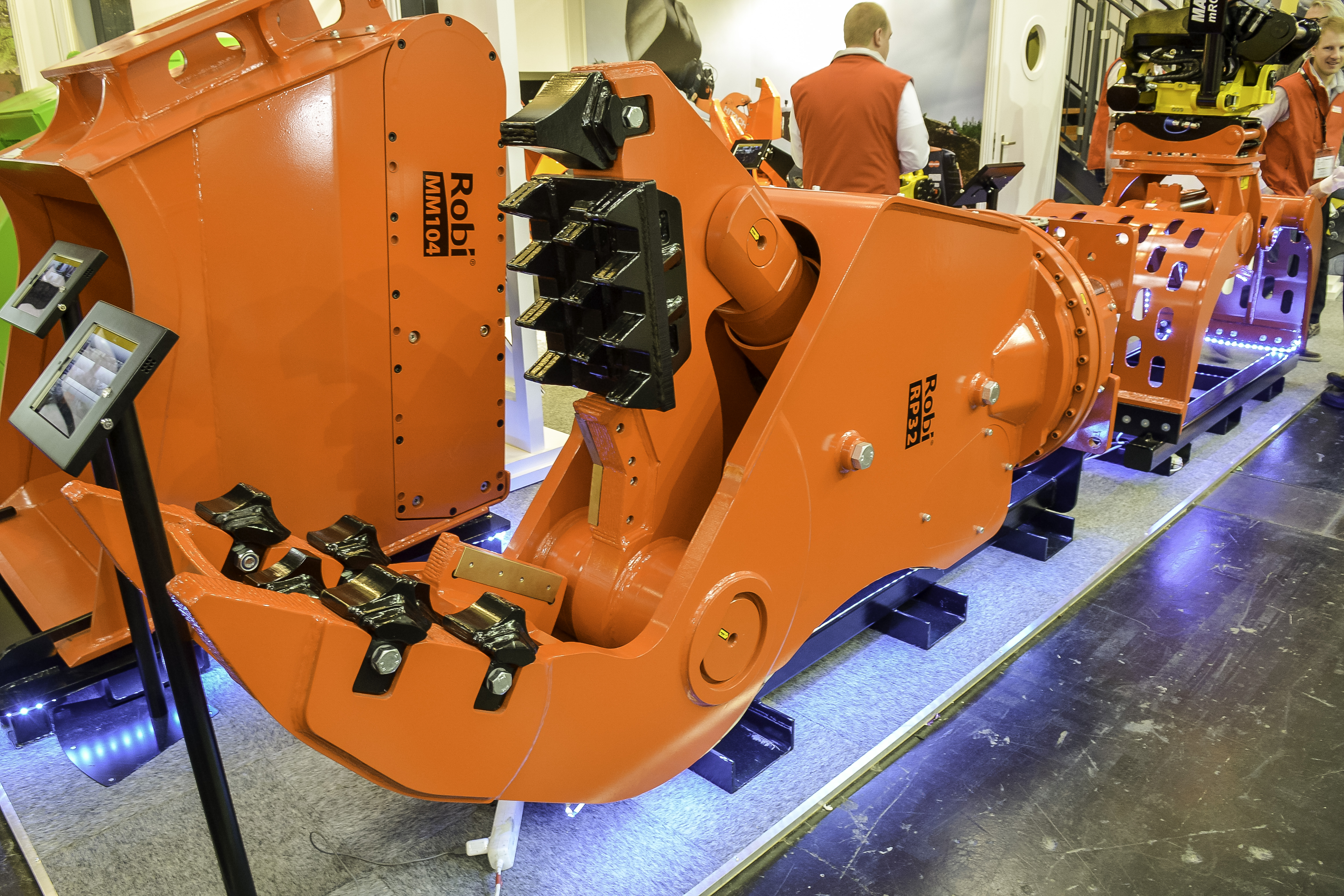 Ramtec’s Robi RP32 is a pulveriser and crusher combined Ramtec pulveriser and crusher