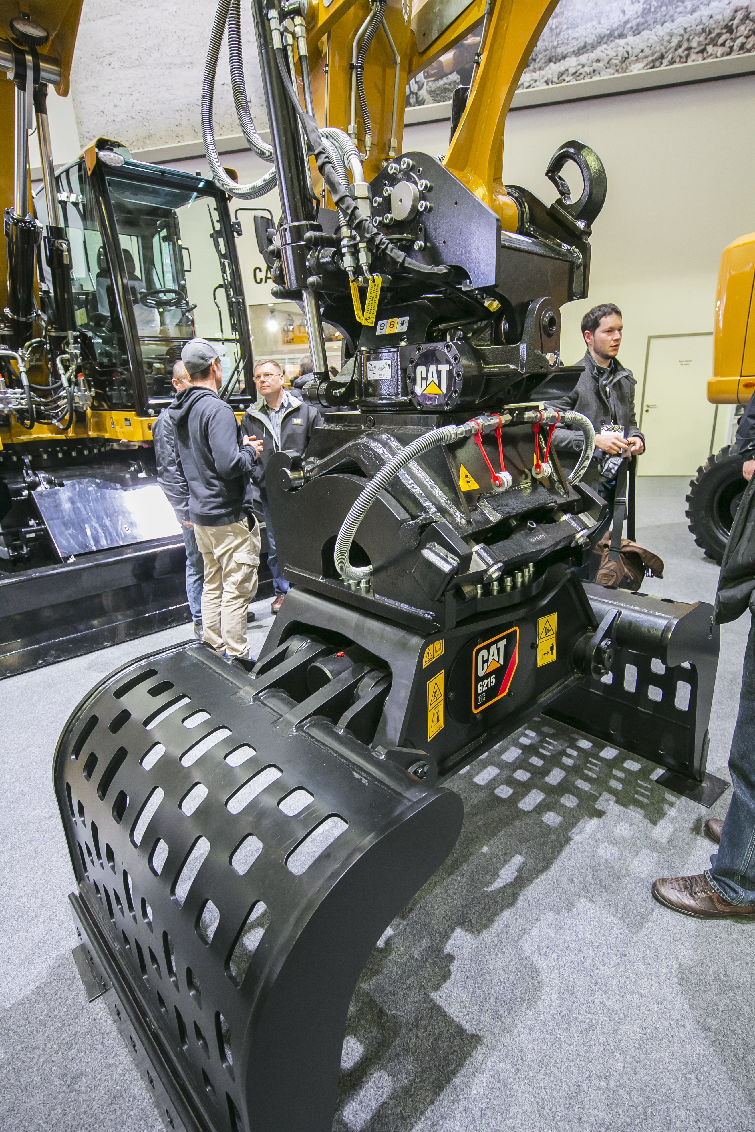 The Rototilt tiltrotator helps operates reach difficult spots without having to change work tools bauma 2016 Daily News Rototilt tiltrotators