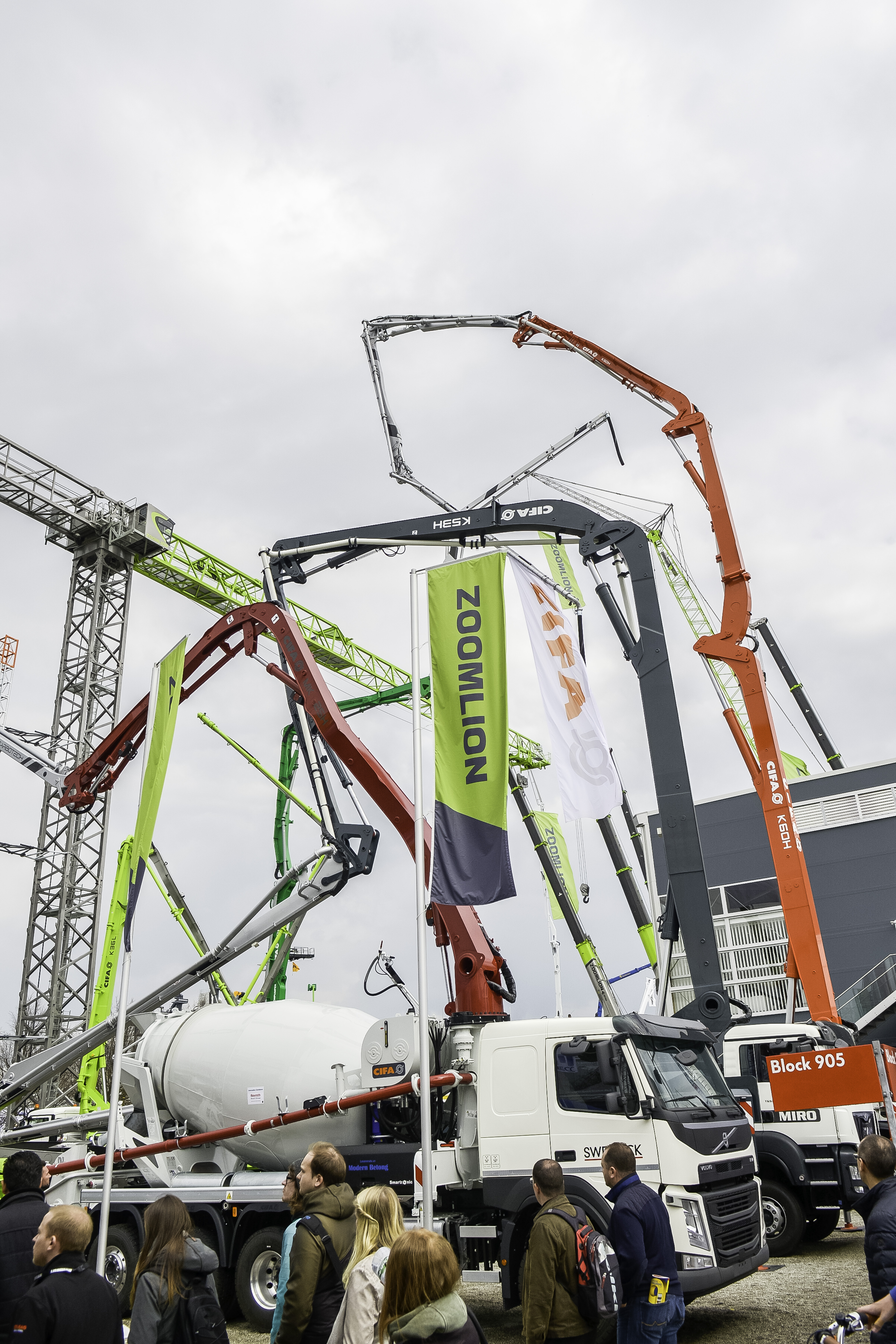 CIFA’s innovative Spritz concrete sprayer is among the products it is displaying at bauma 2016 CIFA’Spritz concrete sprayer