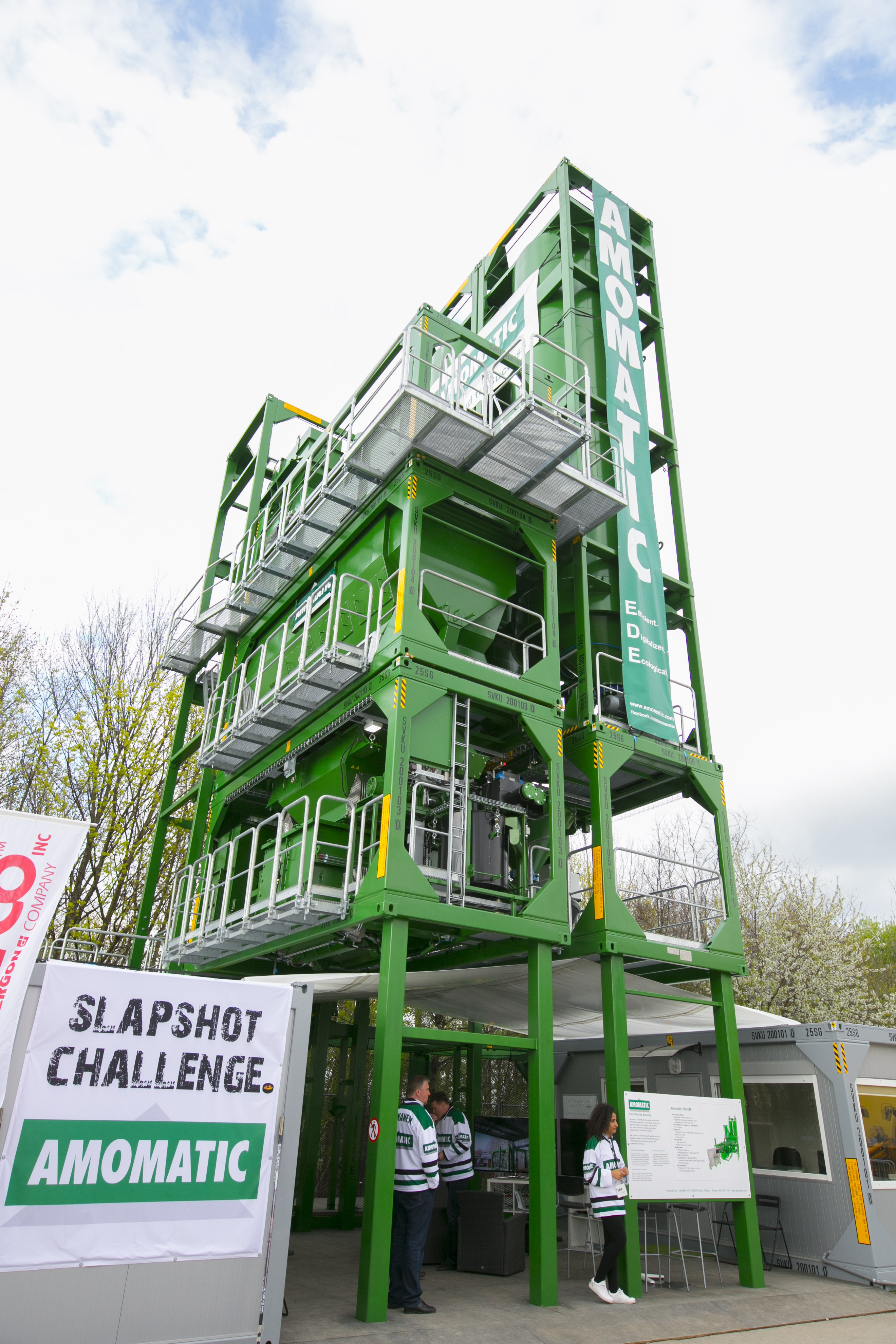 AmoTrak complements Amomatic’s other products such as the 160 CM bauma 2016 Daily News Amomatic AmoTrak