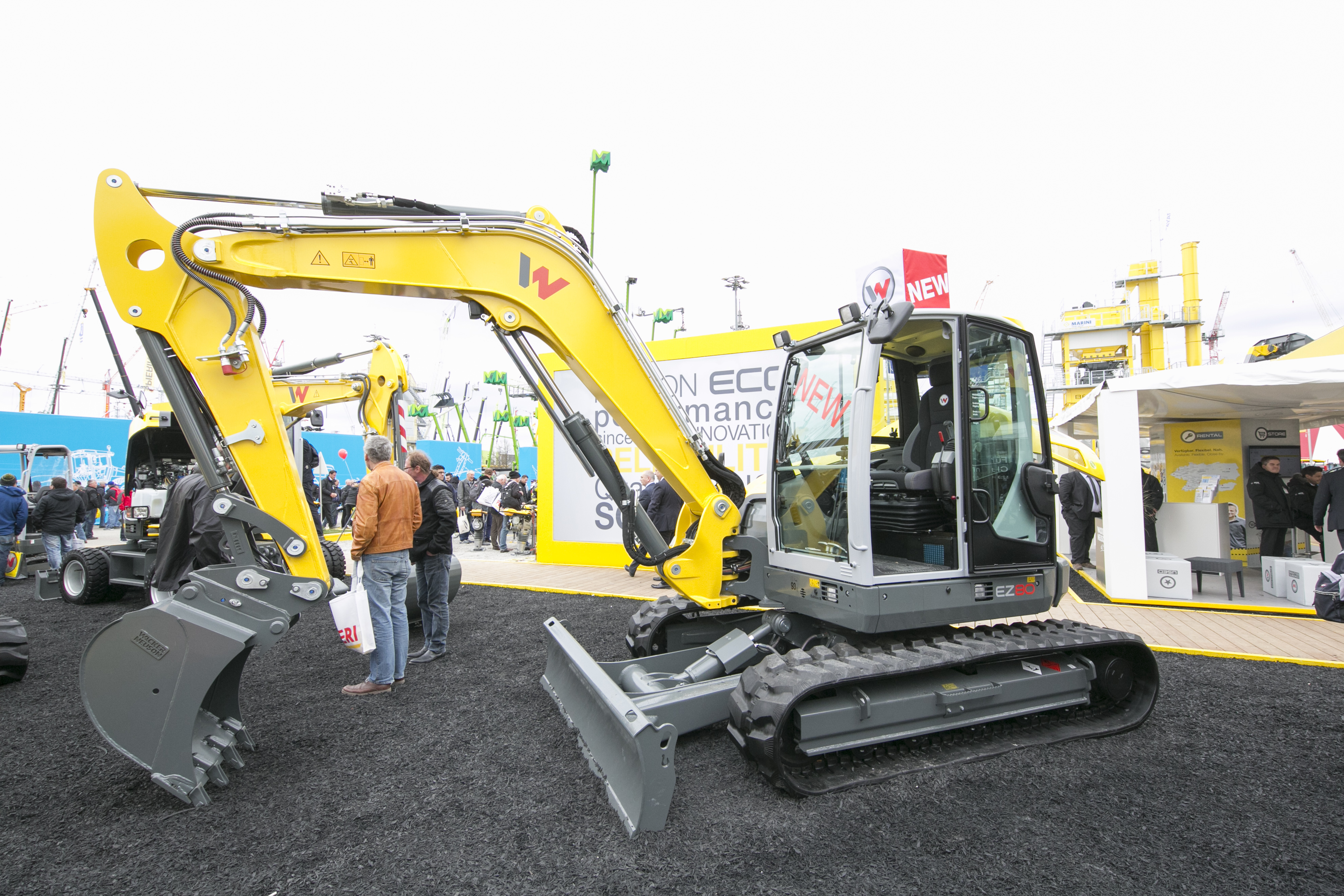 Wacker Neuson introduces new mini excavators bauma 2016 Daily News Wacker Neuson mini excavators