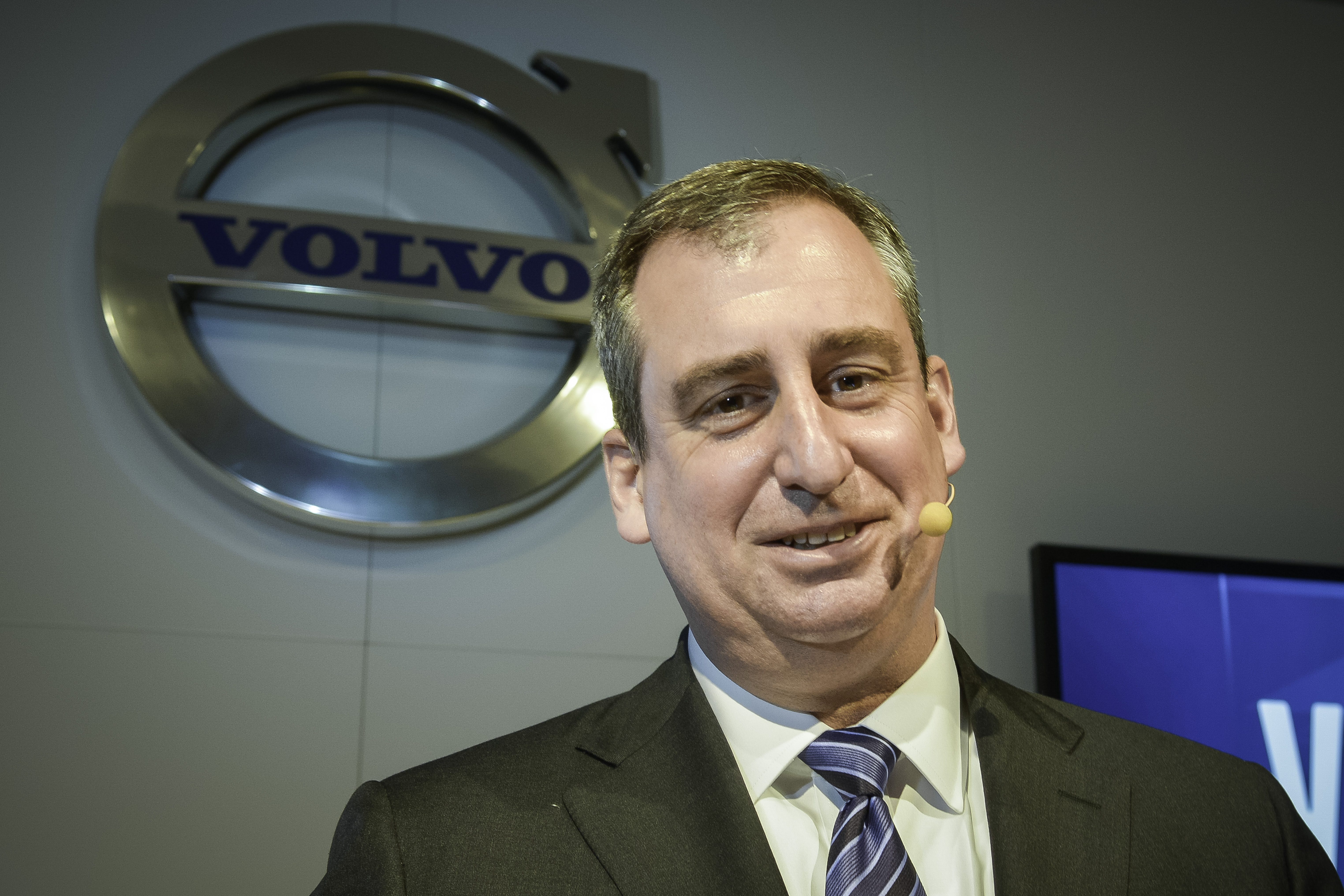 Martin Weissburg, president of Volvo CE Martin Weissburg, president of Volvo CE