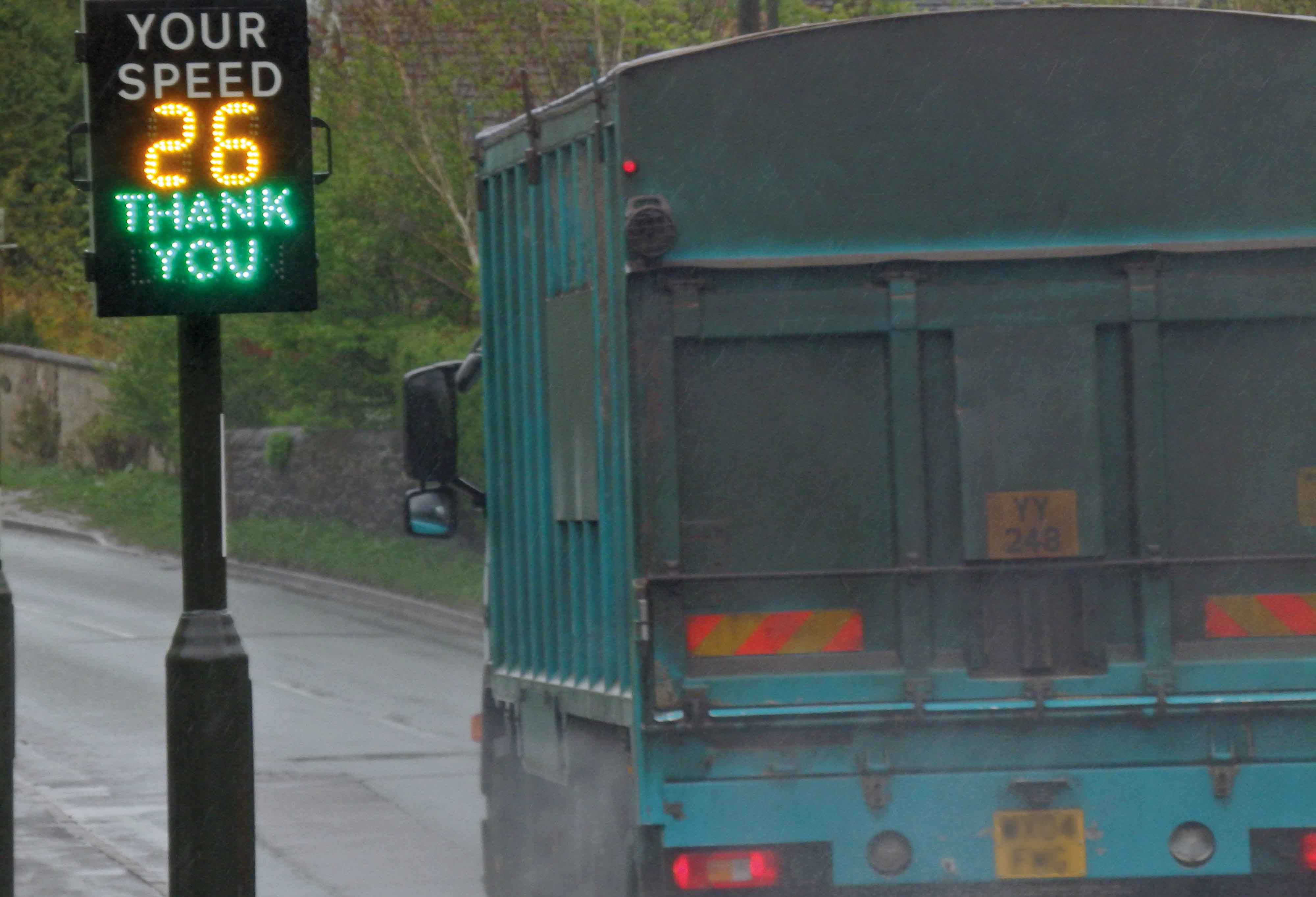 Easy does it, with SWARCO Moveable Vehicle Activated Signs SWARCO Moveable Vehicle Activated Signs