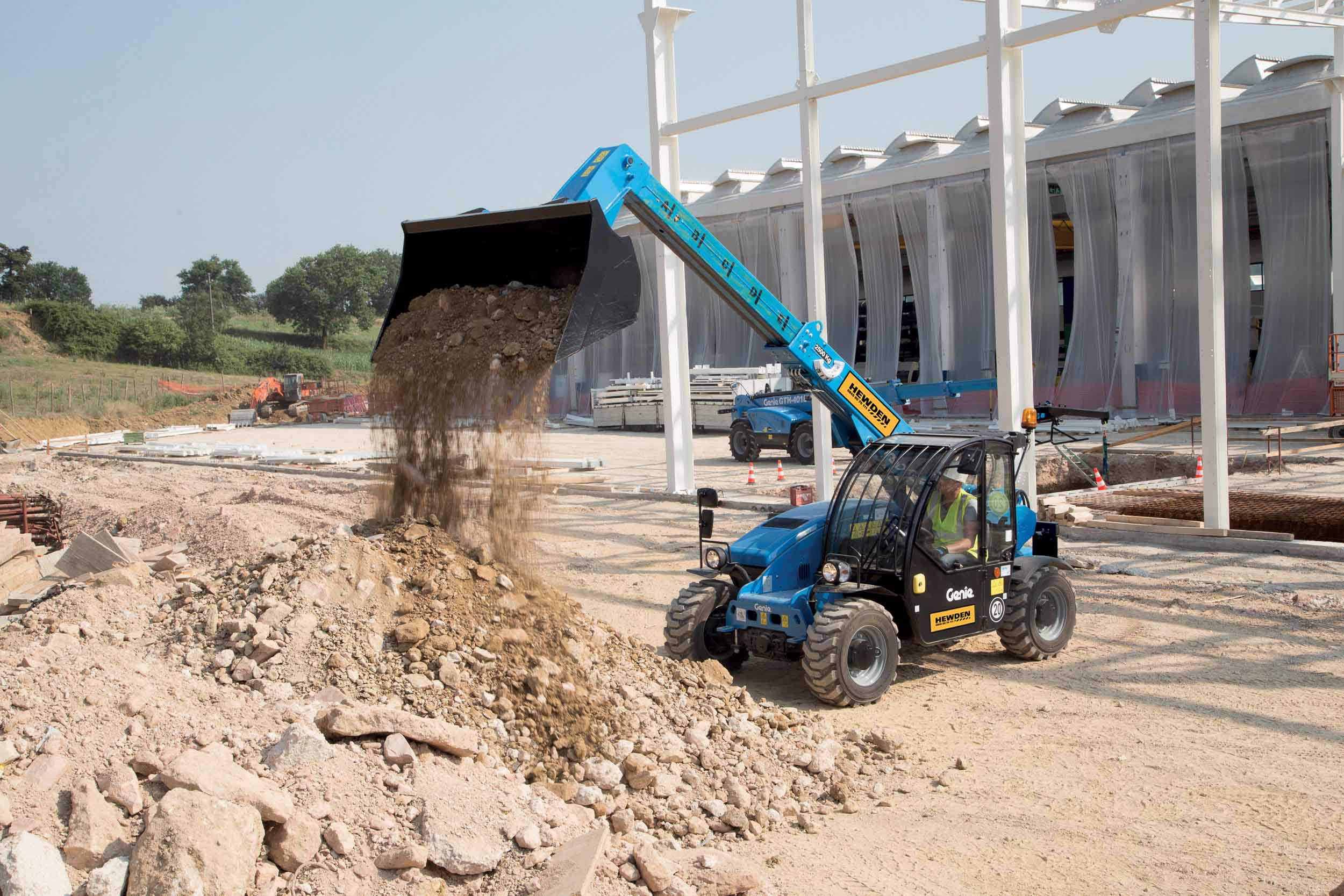 The new Genie GTH-2506 compact telehandler Genie GTH-2506 compact telehandler