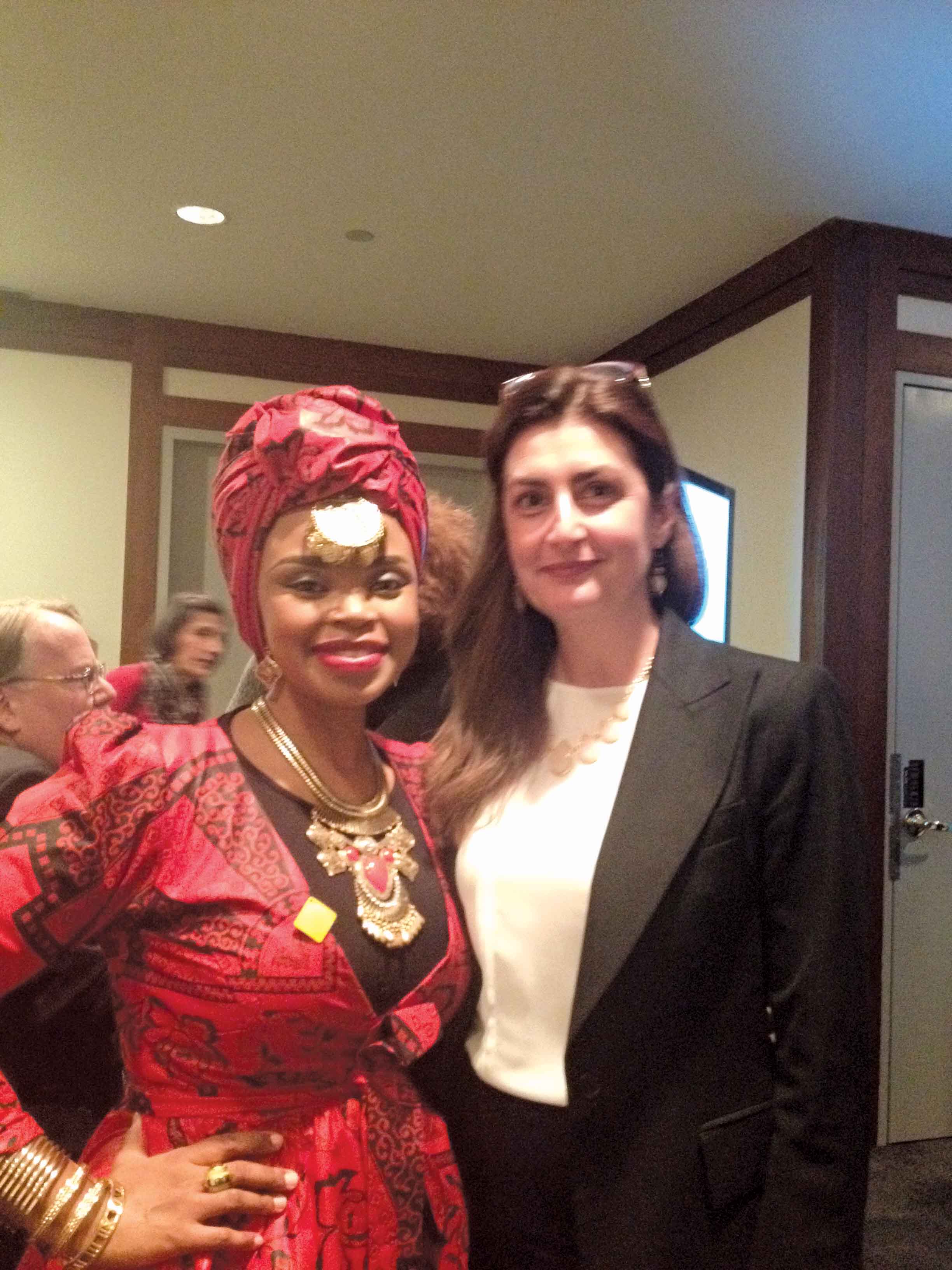 Zoleka Mandela, granddaughter of Nelson Mandela, supported global efforts on road safety for the United Nations Road Safety Collaboration (UNRSC) Group meeting Zoleka Mandela, granddaughter of Nelson Mandela