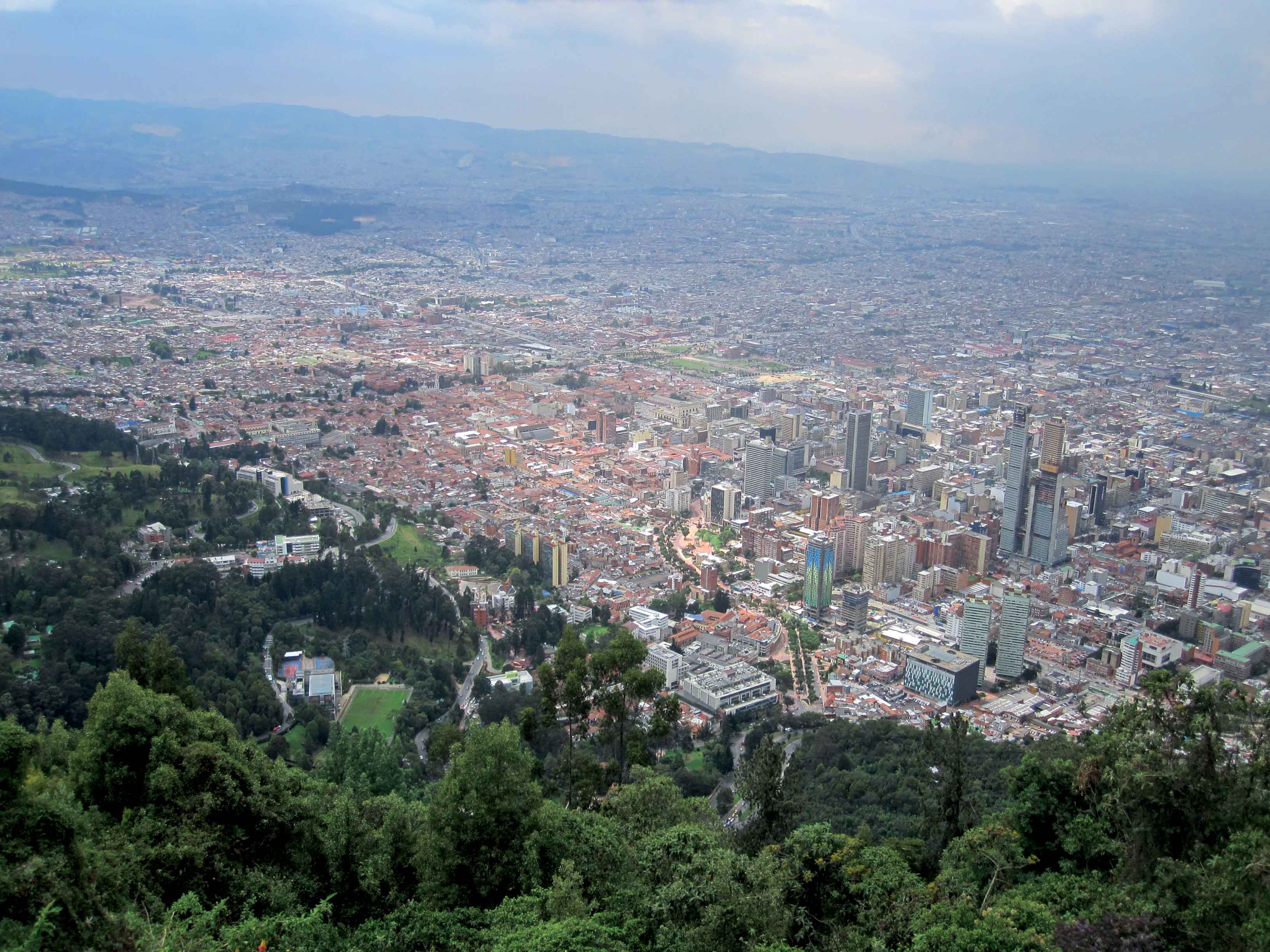 Bogota’s transport links will be improved with the improved highway links Bogota’s transport links