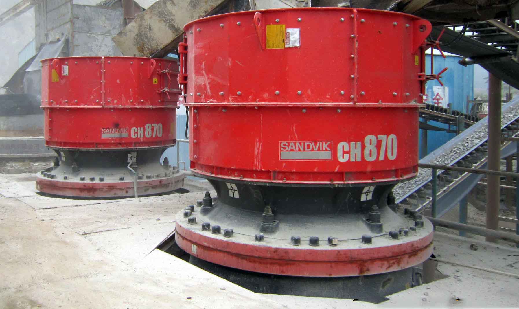 The Sandvik cone crushers are helping increase throughput at Zhongshan Xinlong Aggregate’s quarry in China The Sandvik cone crushers China