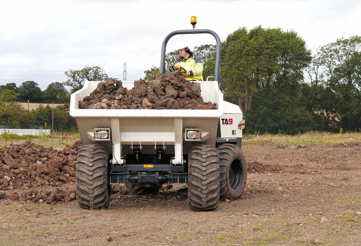 Terex TA9P: manual or automatic transmission Terex TA9P transmission