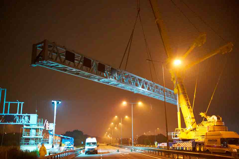 Gantries: essential for tomorrow’s motorways (photo courtesy of Paul White) Gantries: essential for tomorrow’s motorways Ramboll