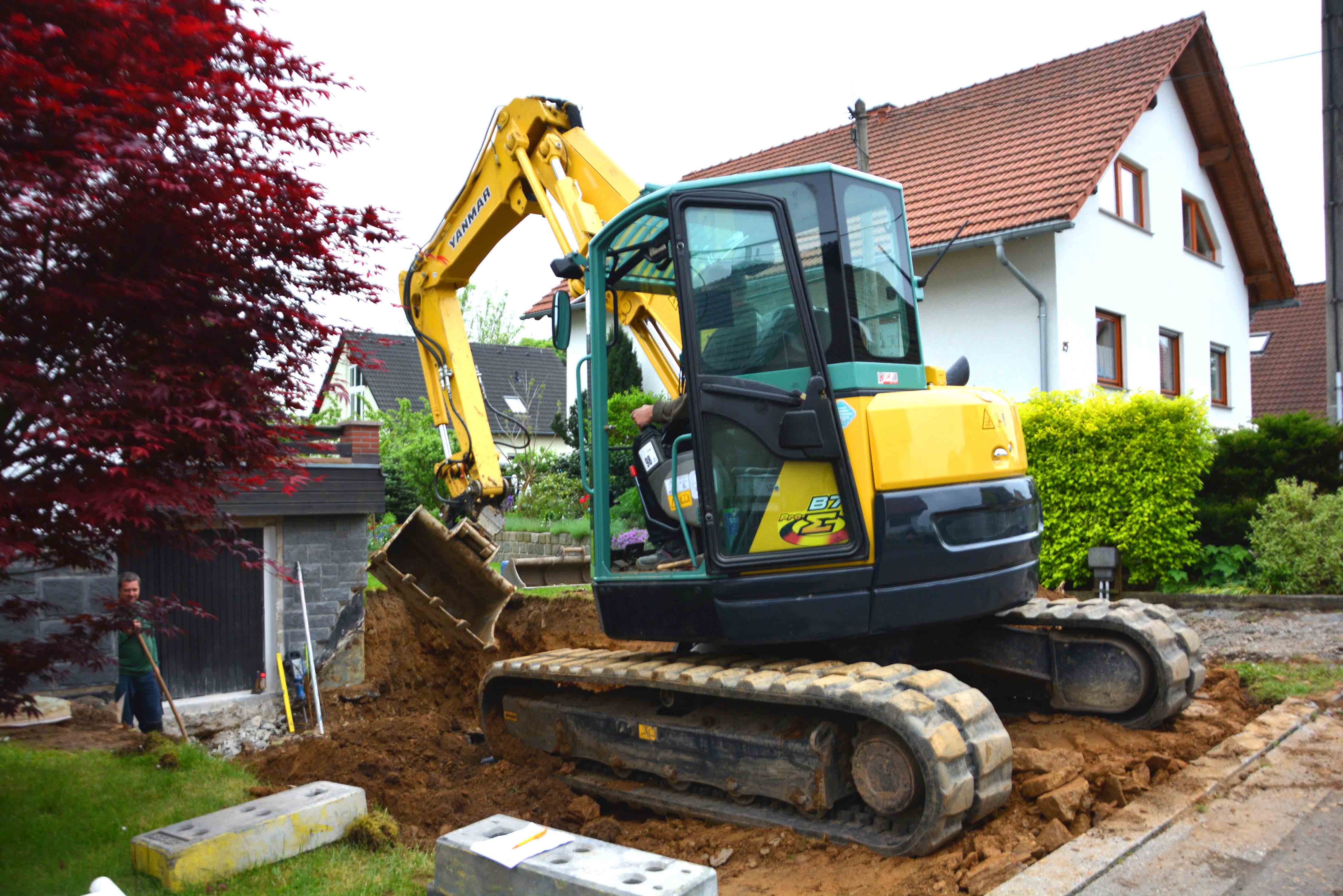 Flexibility and accuracy are valuable characteristics of the B7 Sigma WH Eurofile Onsite Yanmar Driveaway