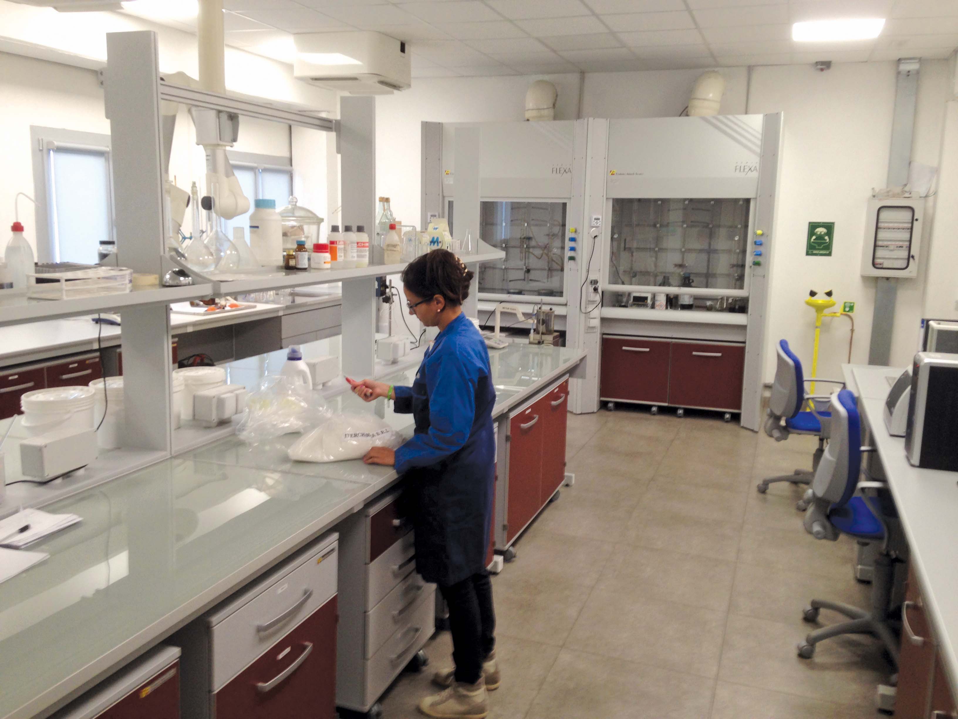 Iterchimica has completed work on its new laboratory Iterchimica laboratory