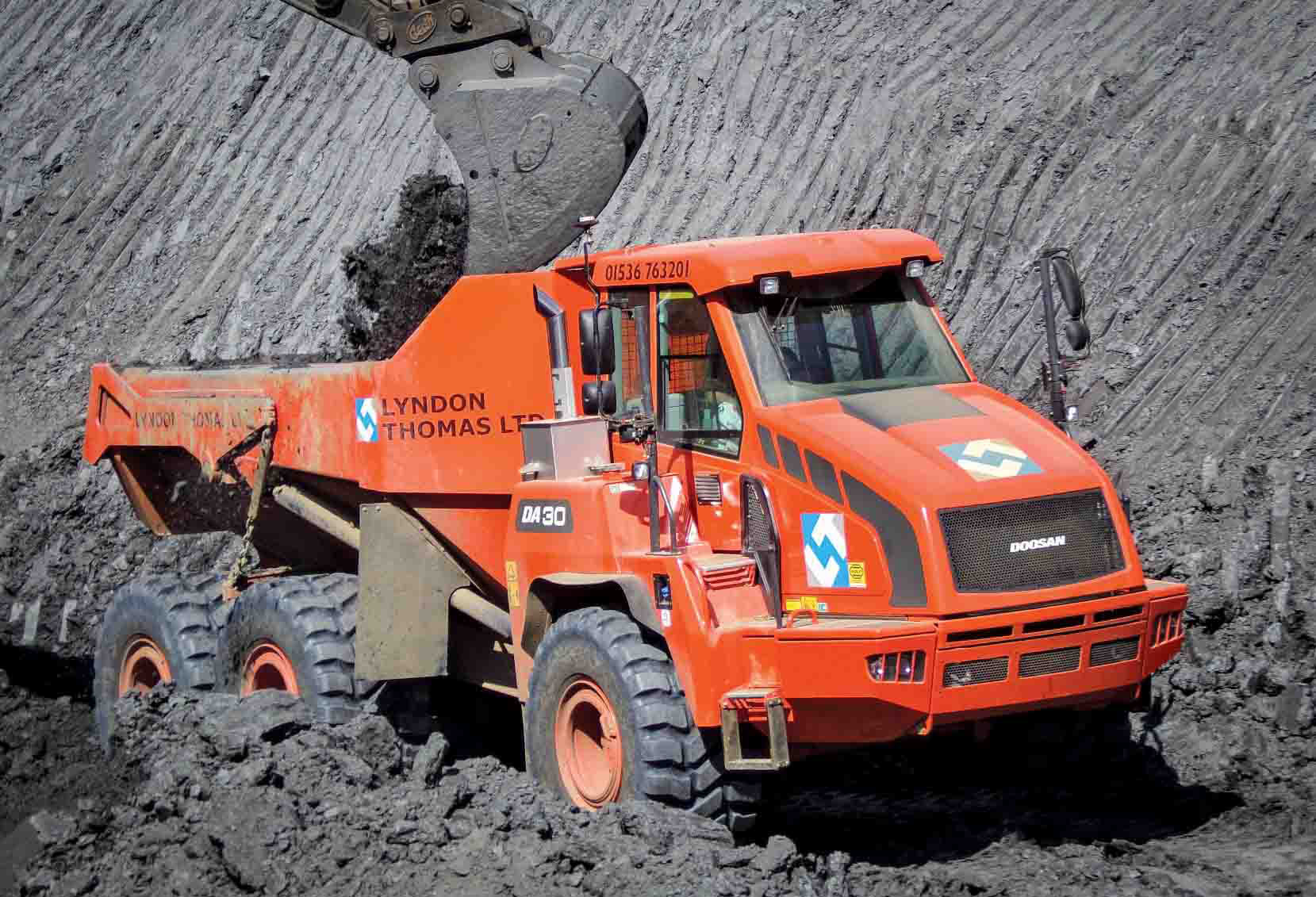 Doosan DA30-5 ADT: big truck for a big dealer Doosan DA30-5 ADT