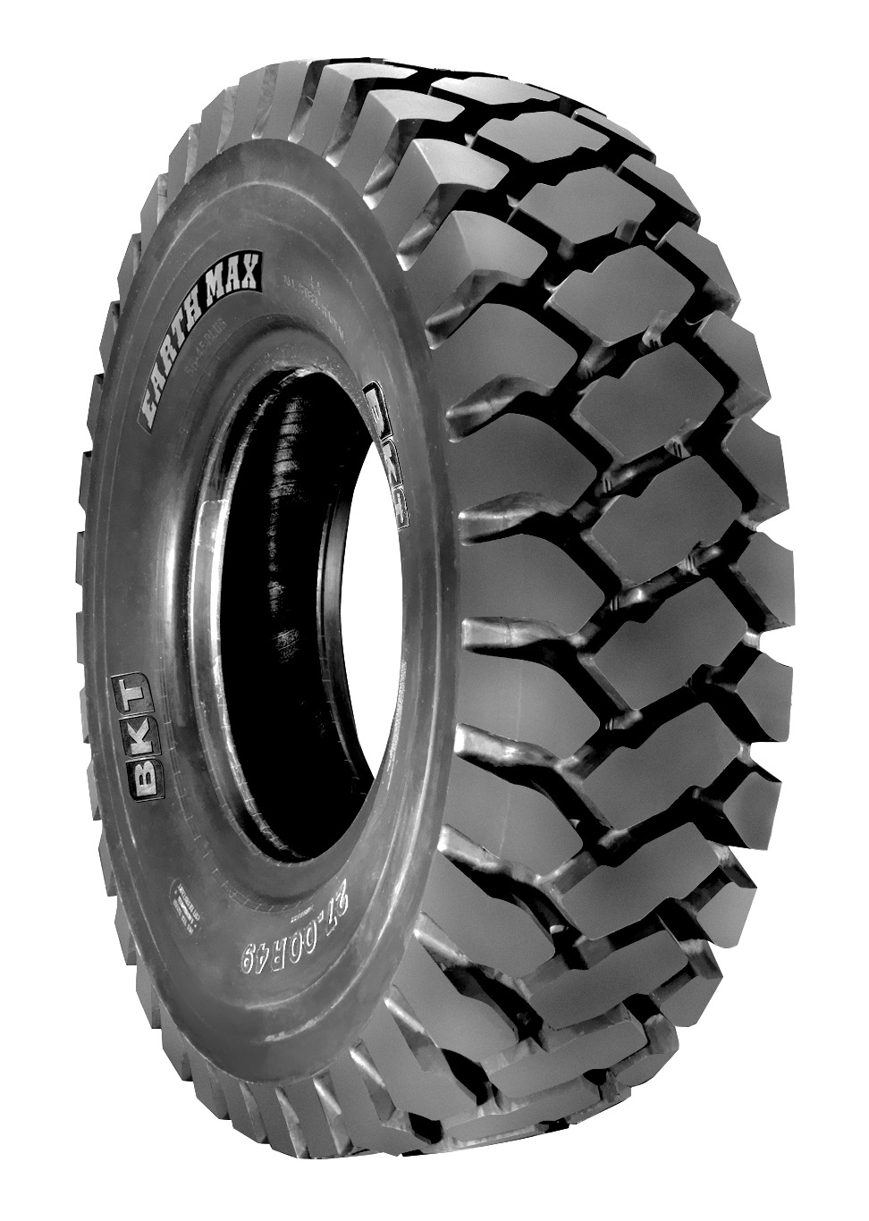 BKT’s Earthmax SR 45 Plus tyre is being unveiled BKT giant Earthmax tyre