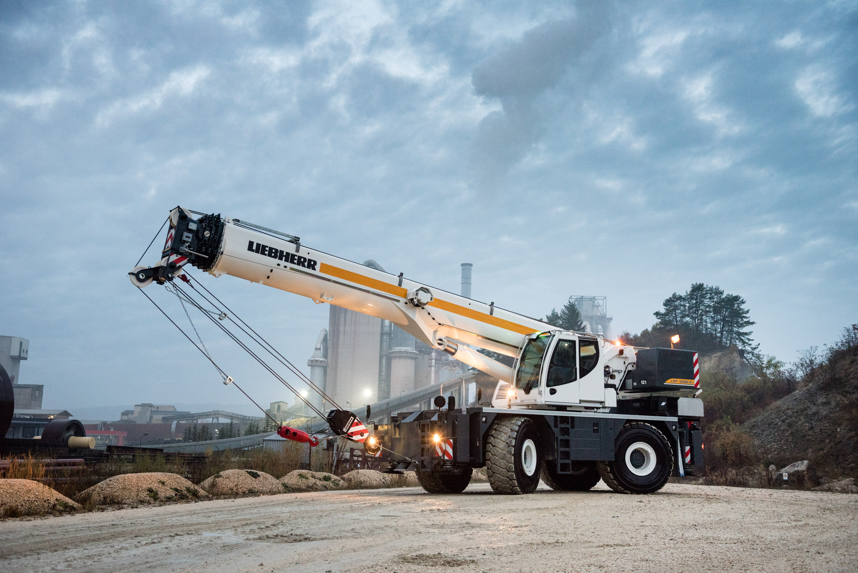 New Liebherr rough-terrain cranes are designed for high capacity and safety Liebherr rough-terrain cranes