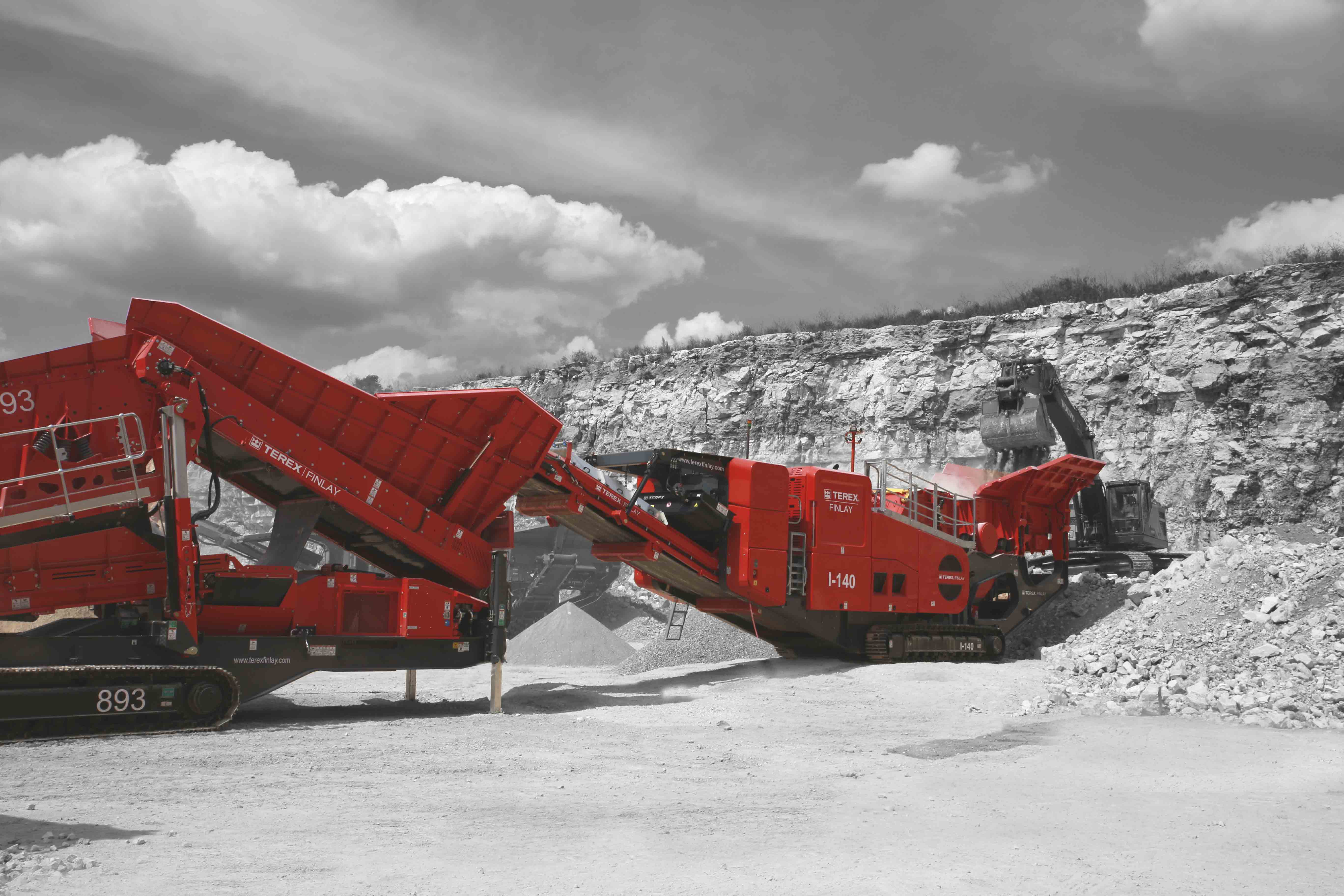 Terex Finlay’s I-140 direct drive horizontal impact crusher Terex Finlay’s I-140 impact crusher