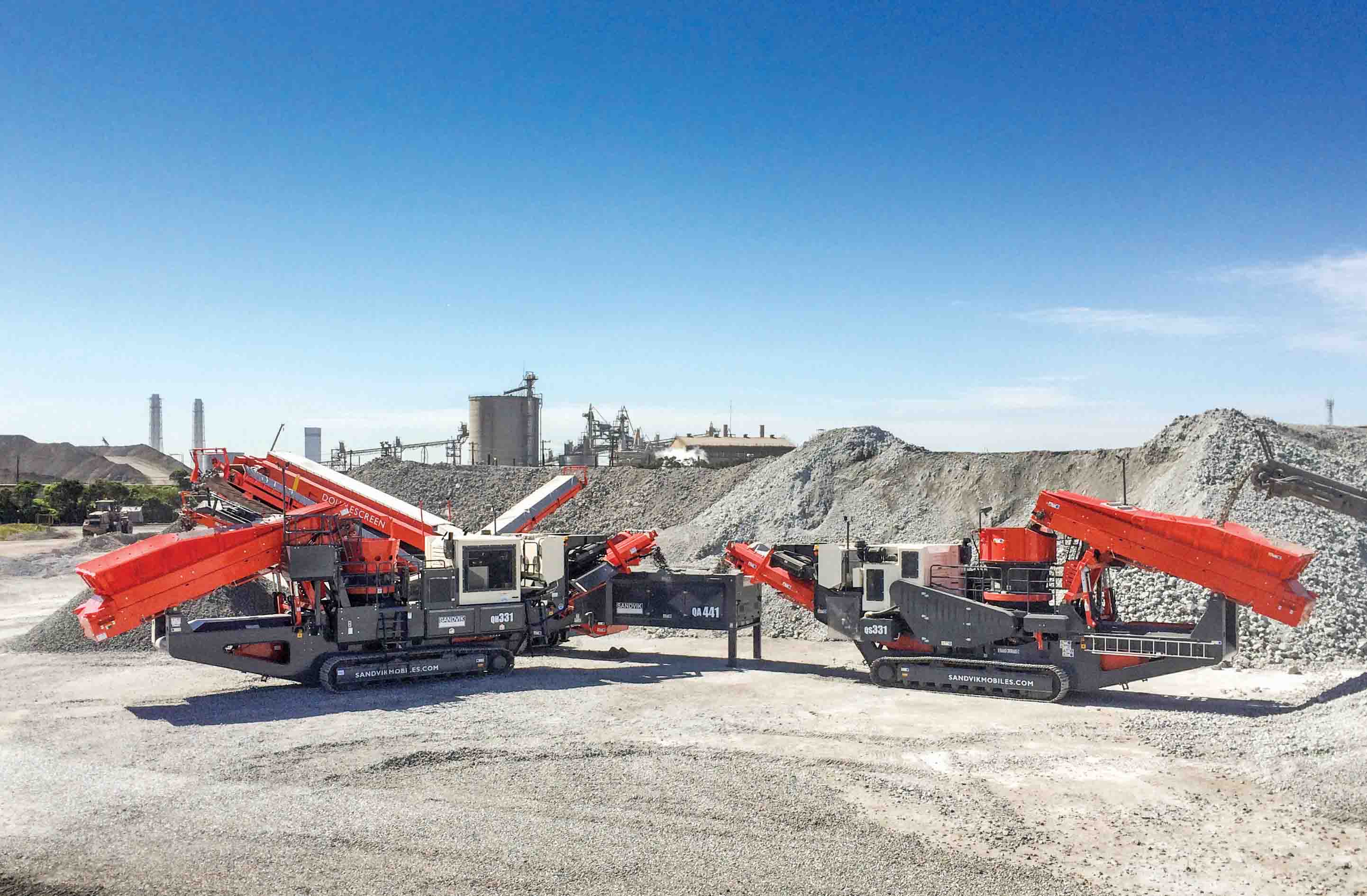 Japanese firm Tetsugen has increased materials recycling efficiency with its new Sandvik equipment for crushing and screening Sandvik crushing and screening equipment