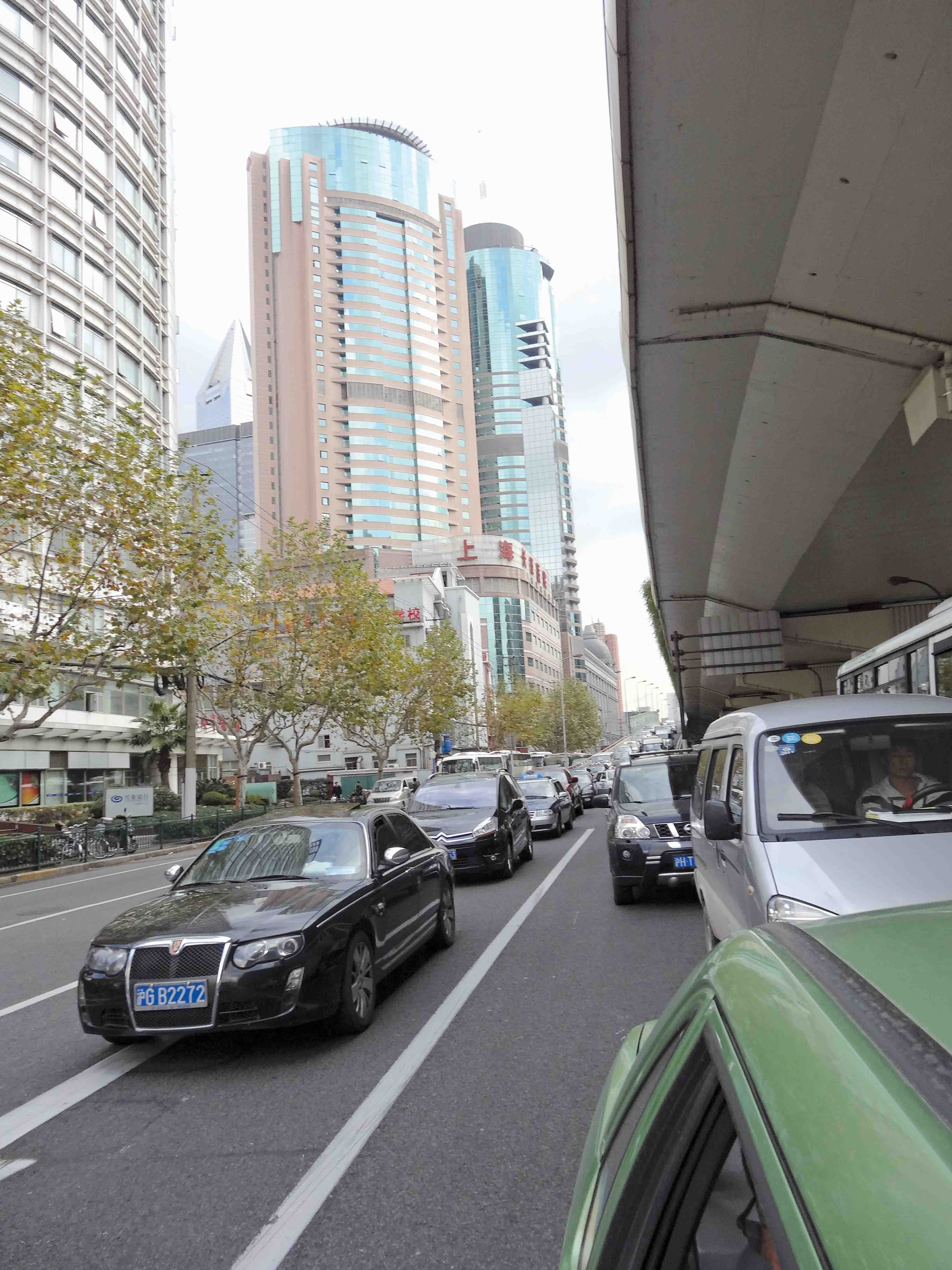 Chinese city Shanghai will be connected by road to the German port of Hamburg once the highway is complete Chinese city Shanghai
