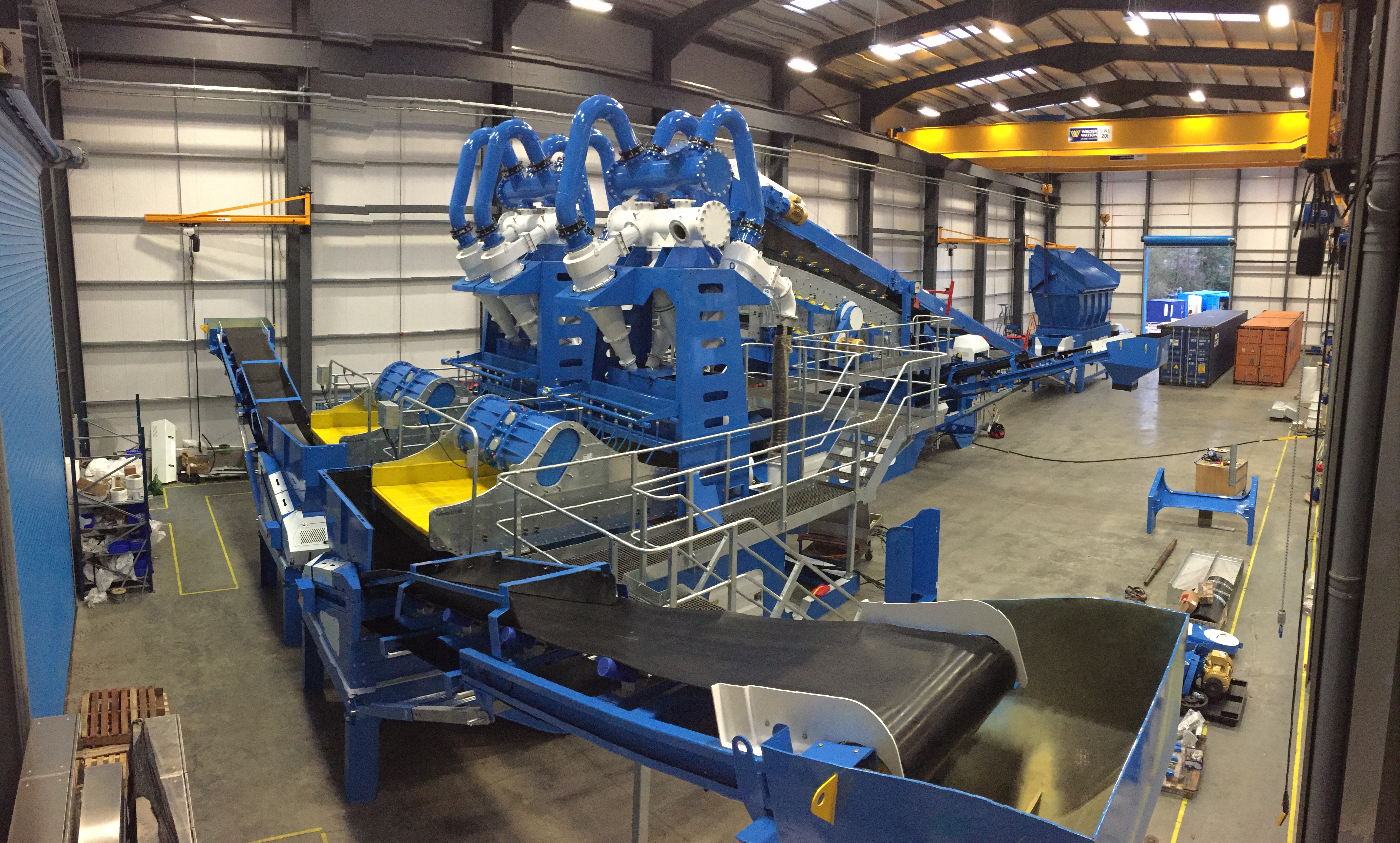 CDE’s latest innovation, the CDE M5500 wash plant Conexpo 2017 CDE Global M5500 wash plant