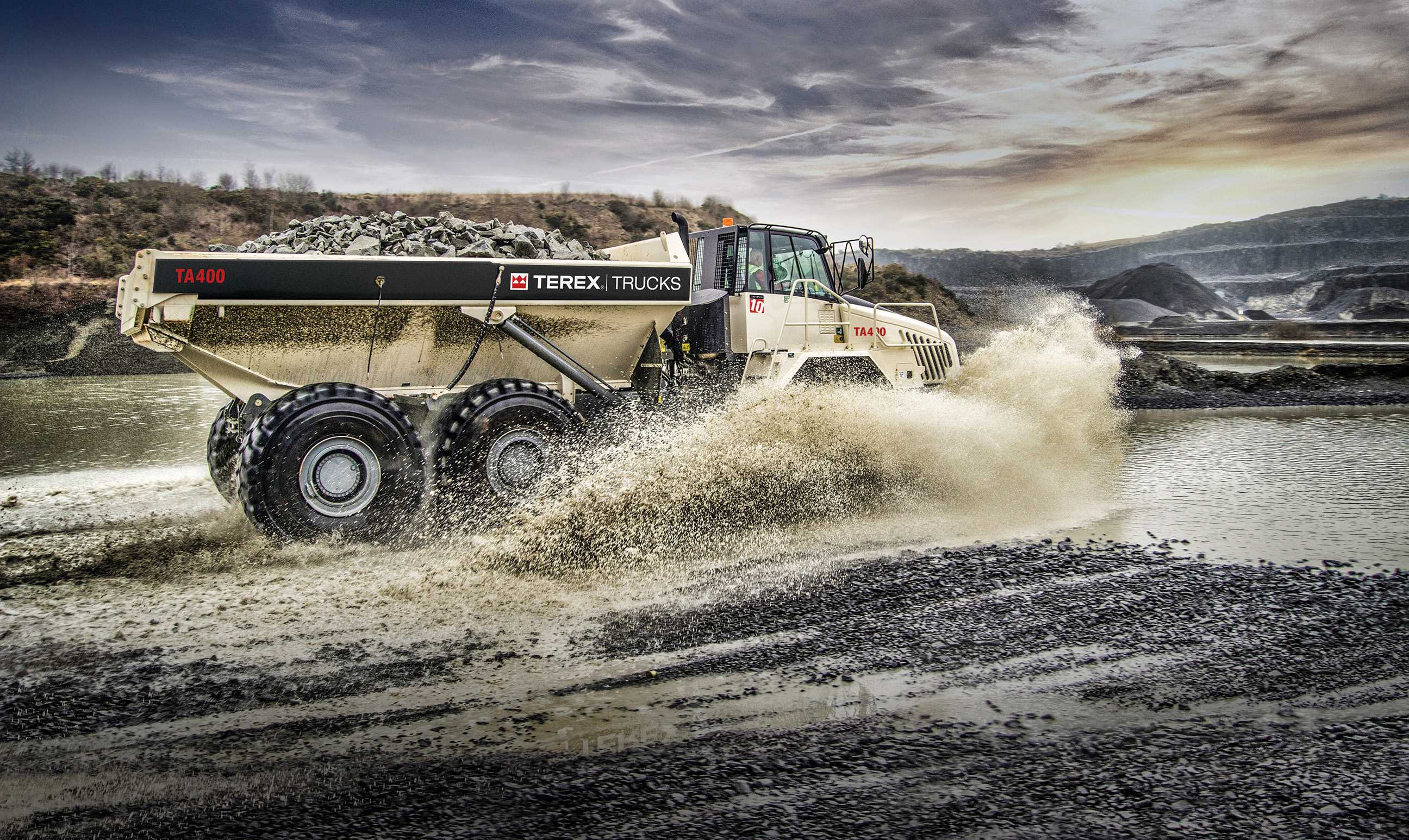 Terex Trucks Generation 10 TA400 articulated dump truck will be the company’s big Las Vegas draw Terex Trucks Generation 10 TA400 articulated dump truck
