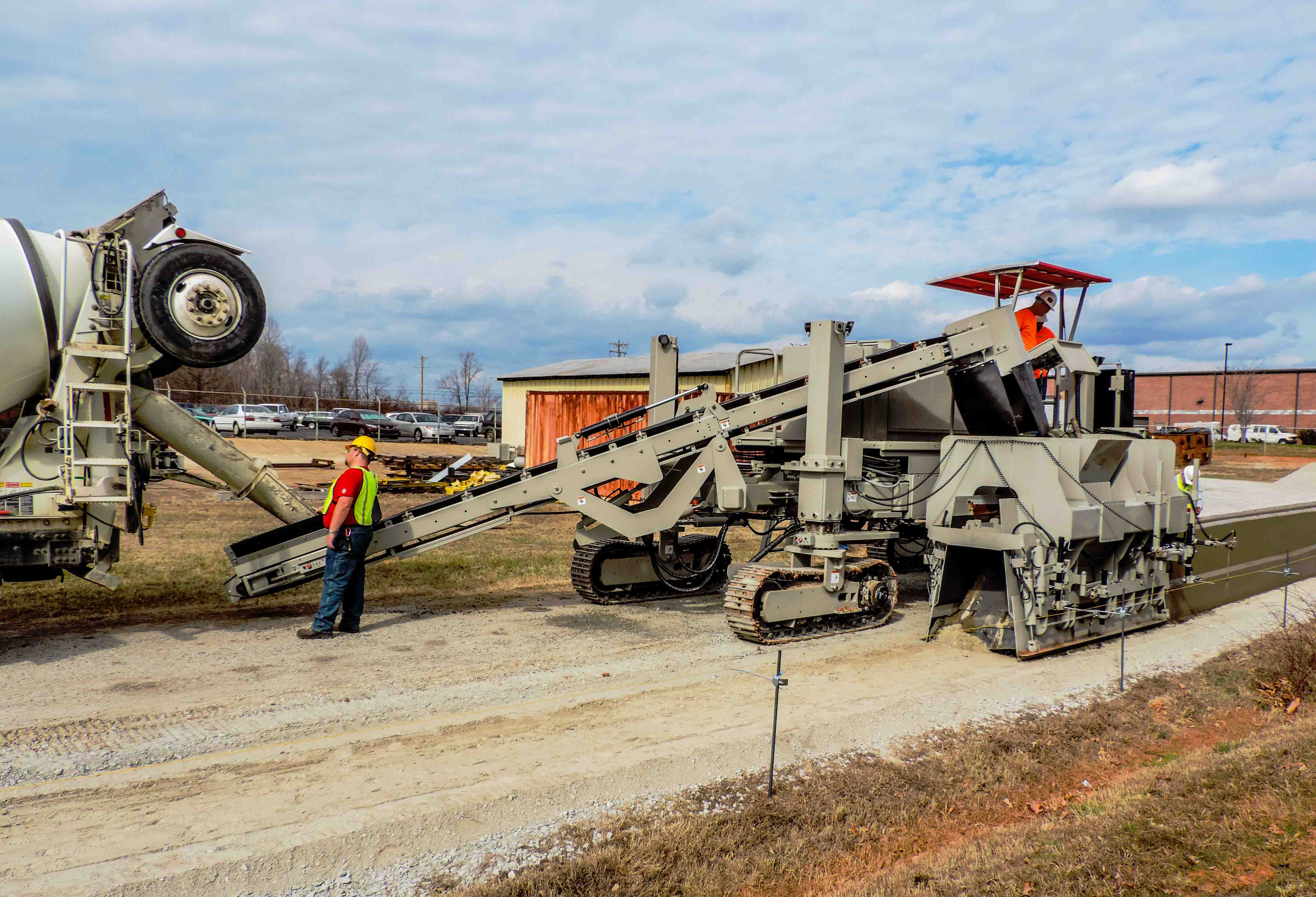 Power Curbers is offering a versatile new concrete slipformer Power Curbers 7700 slipformer