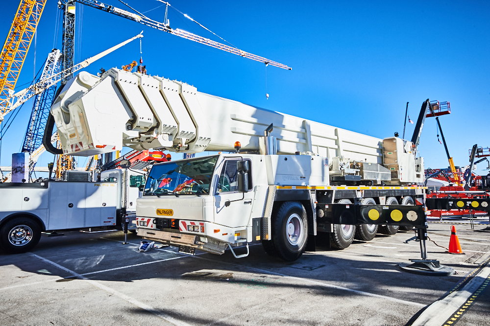 The WT 1000 is starting to be used for more applications in North America.
Palfinger The WT 1000