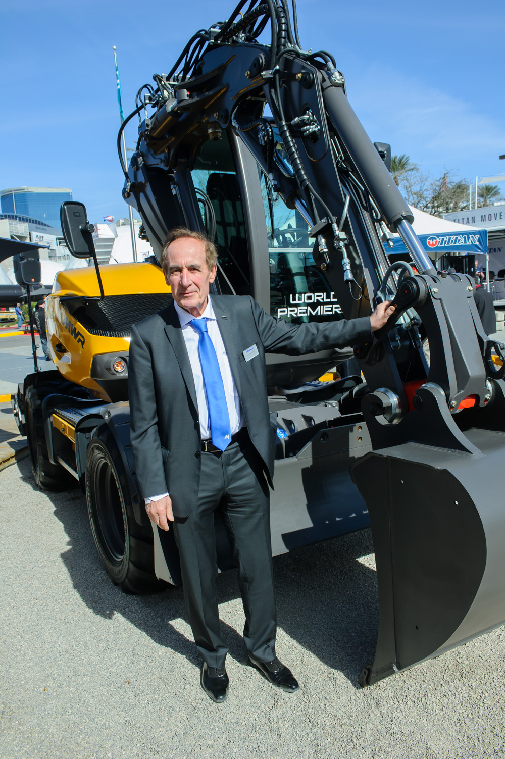 Henri Marchetta, chairman and CEO of Mecalac. Mecalac Henri Marchetta