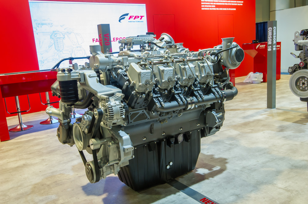 FPT’s new 20litre engine, the V20 FPT’s new 20litre engine