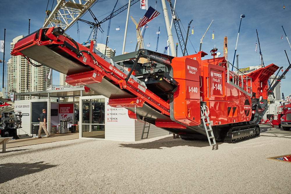Terex Finlay’s I-140 direct drive horizontal impact crusher Terex Finlay’s I-140 direct drive