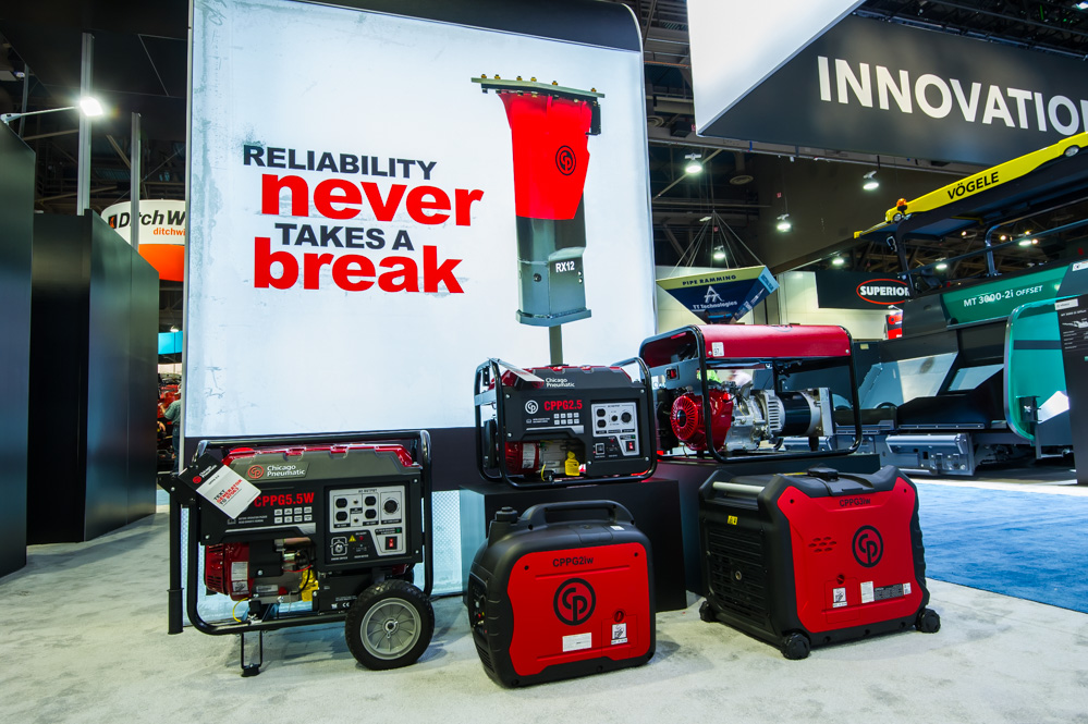 CPPG inverters, a clean source of onsite AC power Chicago Penumatic inverters