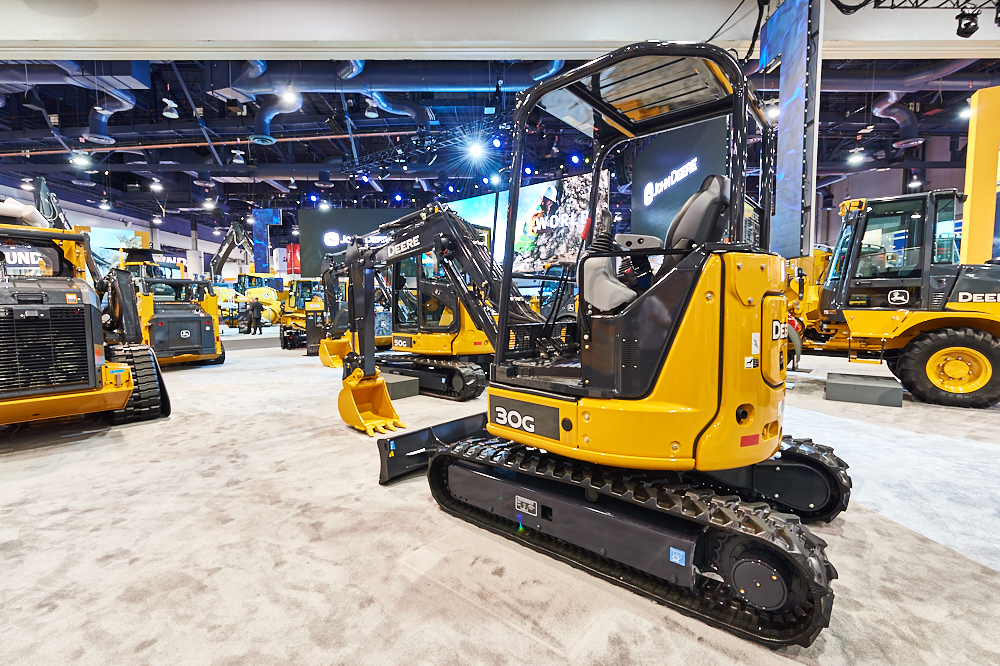 The 30G fills a gap in Deere’s compact machinery portfolio in the 3-4 tonne sector John Deere The 30G