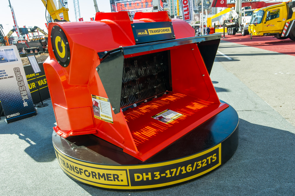 Allu’s Transformer attachment can be adapted for crushing or screening Allu’s Transformer attachment