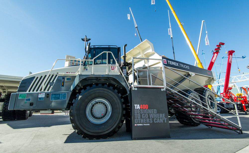 The Generation 10 TA400 comes with a three year warranty, three year finance deal and three years of telematic support Terex Truck The Generation 10 TA400