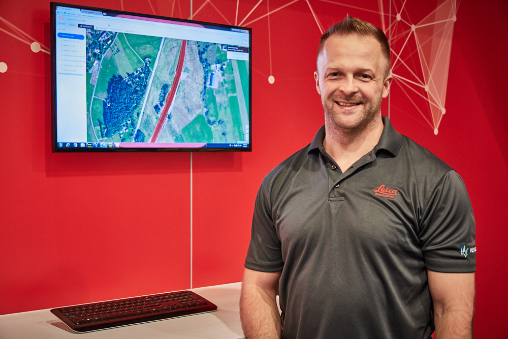Doug Eggert Leica Geosystems product manager Doug Eggert Leica Geosystem