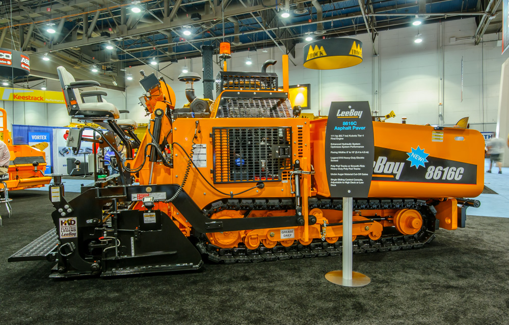 LeeBoy is introducing a new generation of pavers LeeBoy 8616c paver