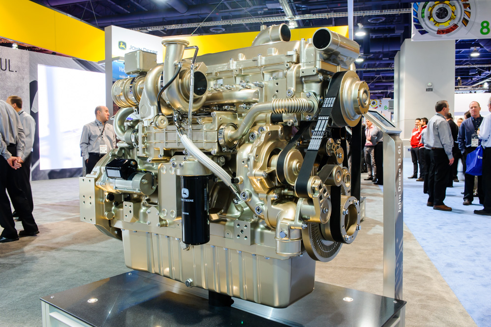 Deere’s forthcoming 13.6litre power unit extends to 500kW John Deere 13.6litre power unit