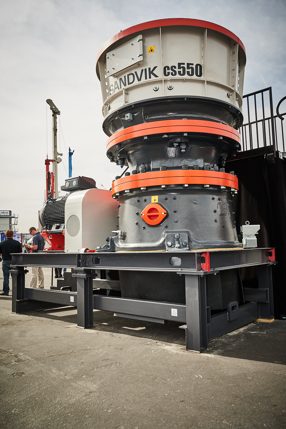 Sandvik has globally unveiled its CS550 cone crusher Sandvik CS550 Cone crusher