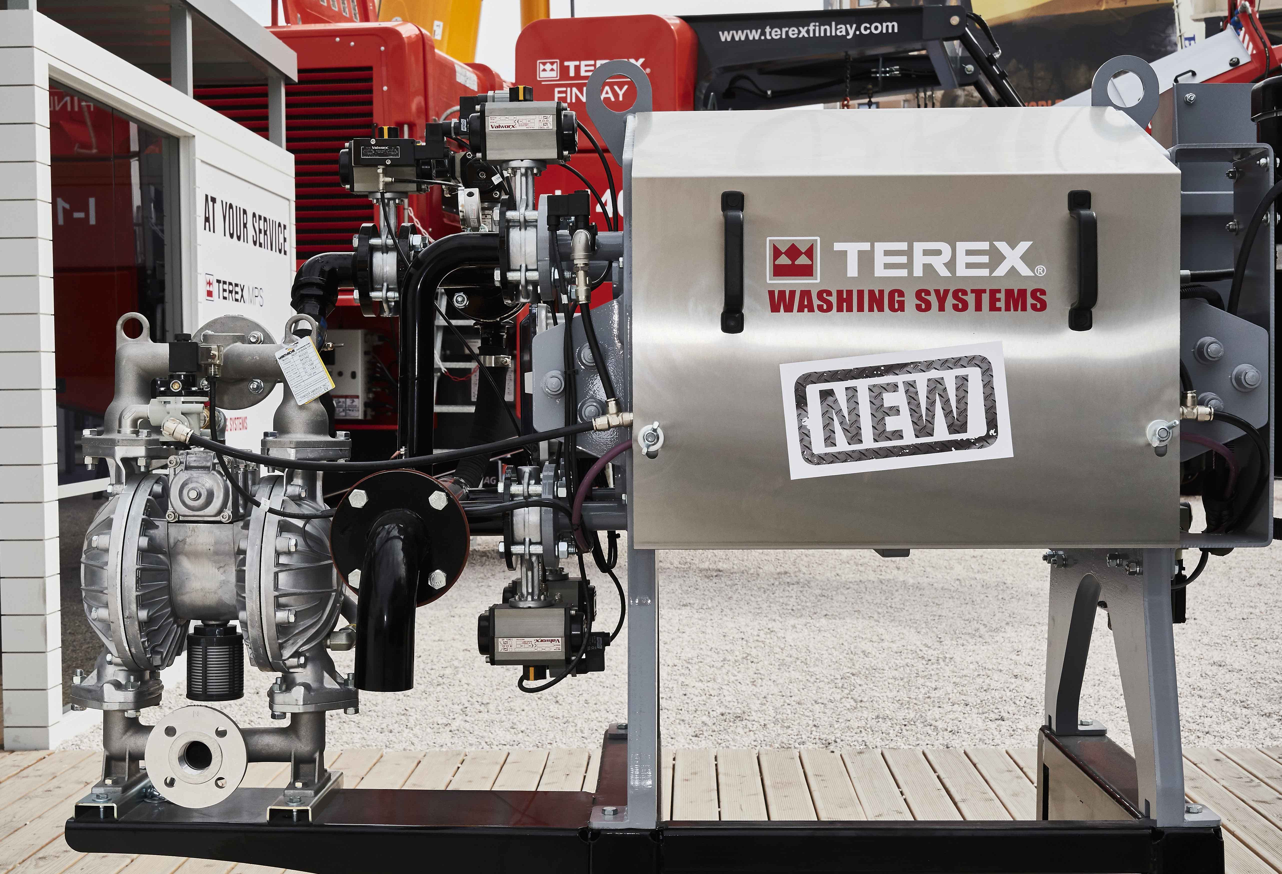 Oliver Donnelly, Terex Washing Systems global business line director, has highlighted the benefits of the new Terex AquaClear Water Management Solutions Conexpo 2017 Terex quaClear Water Management Solutions