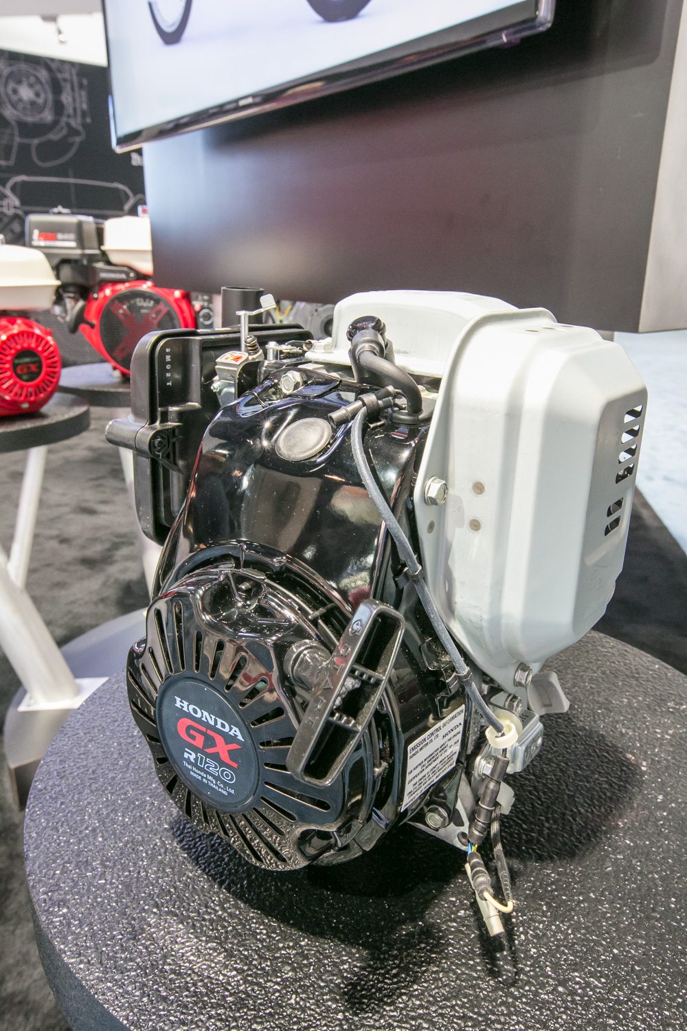GXR120 is a more powerful alternative to Honda’s GXR100 engine. Honda GXR120