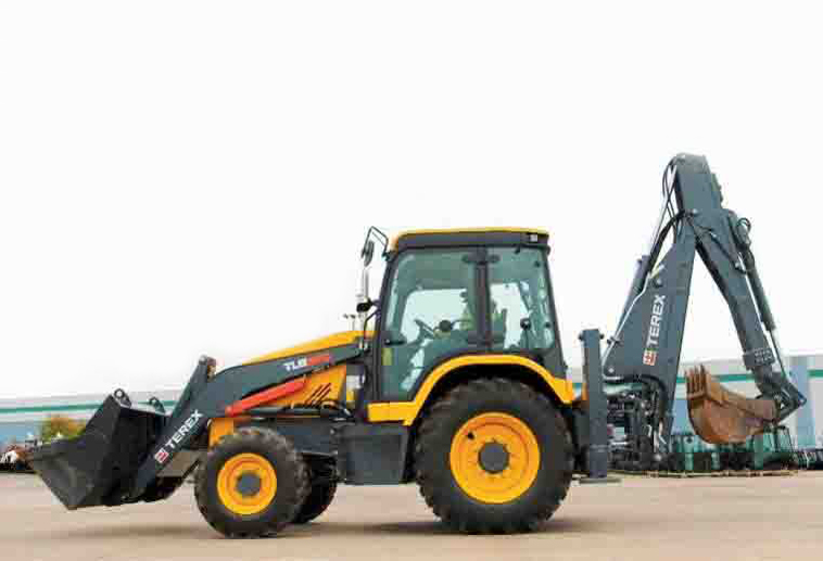 The new Terex backhoe loader is said to be highly versatile Terex backhoe loader