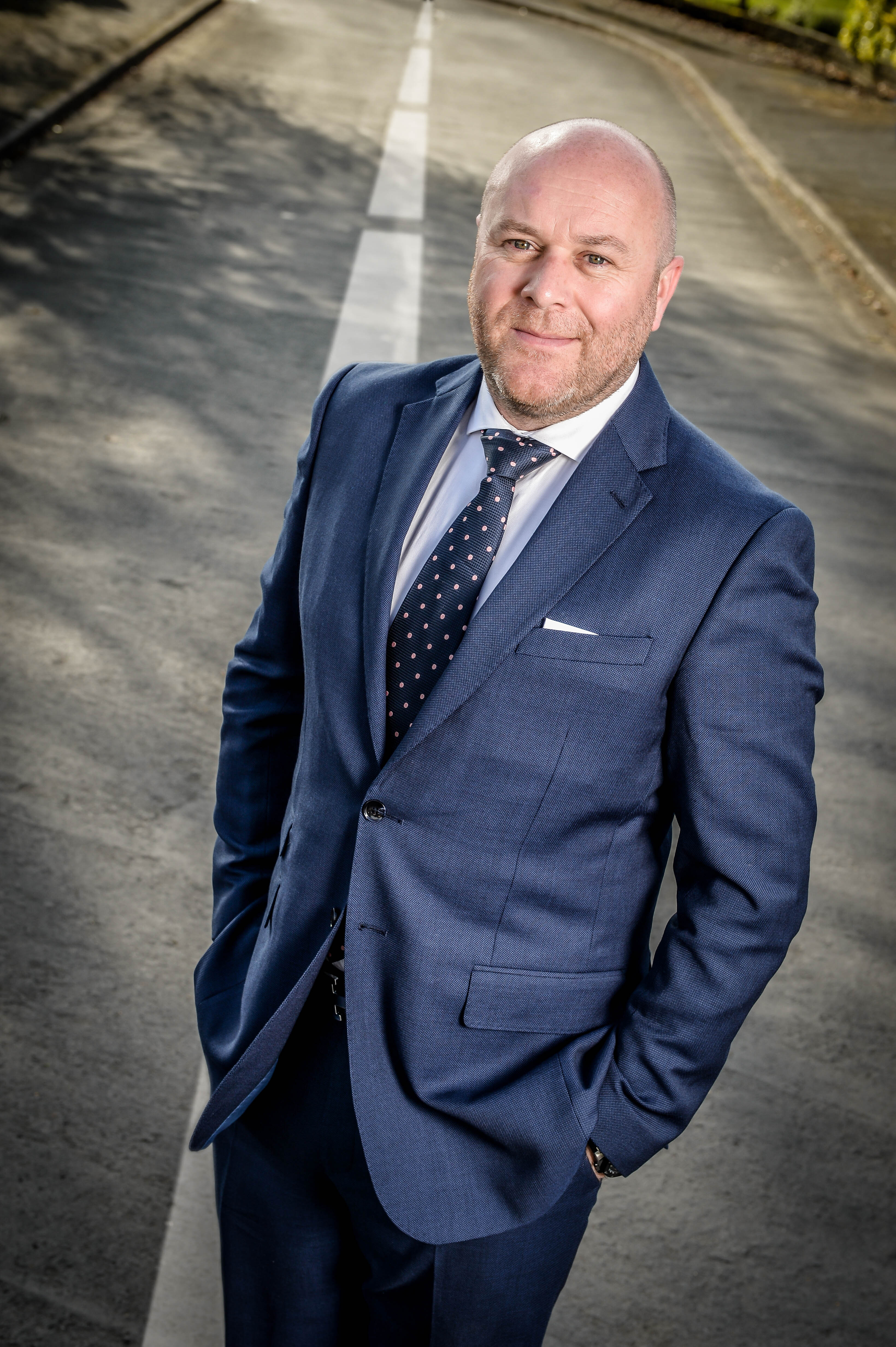 Aidan Conway, co-founder of Thermal Road Repairs Aidan Conway