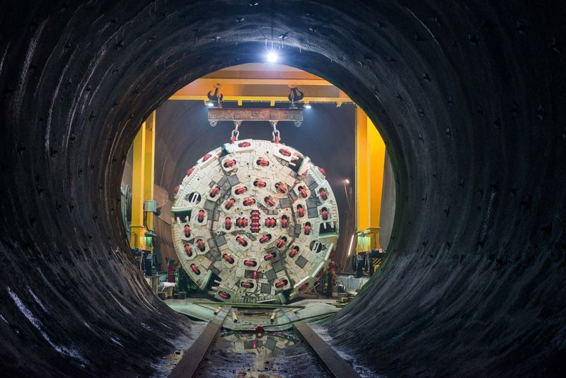 Seeing in front of a TBM is a valuable tool TBM-Image-Boringhead