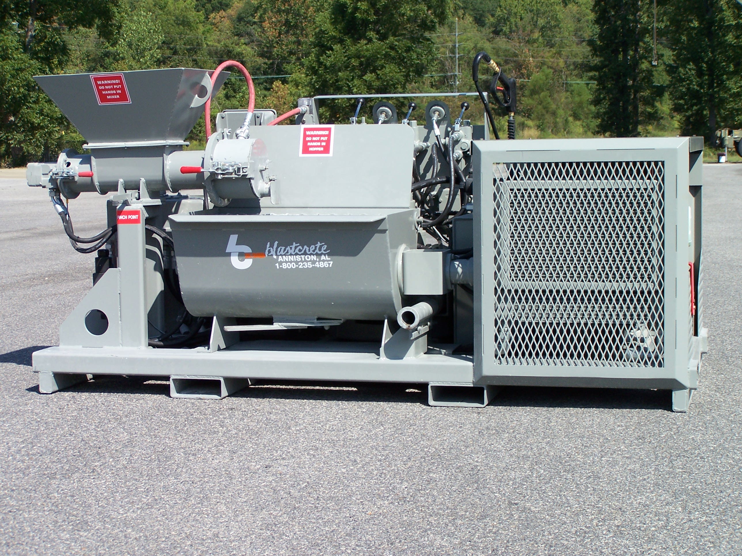 Blastcrete’s novel Mini Mate suits concreting work for tunnel jobs MineMate1