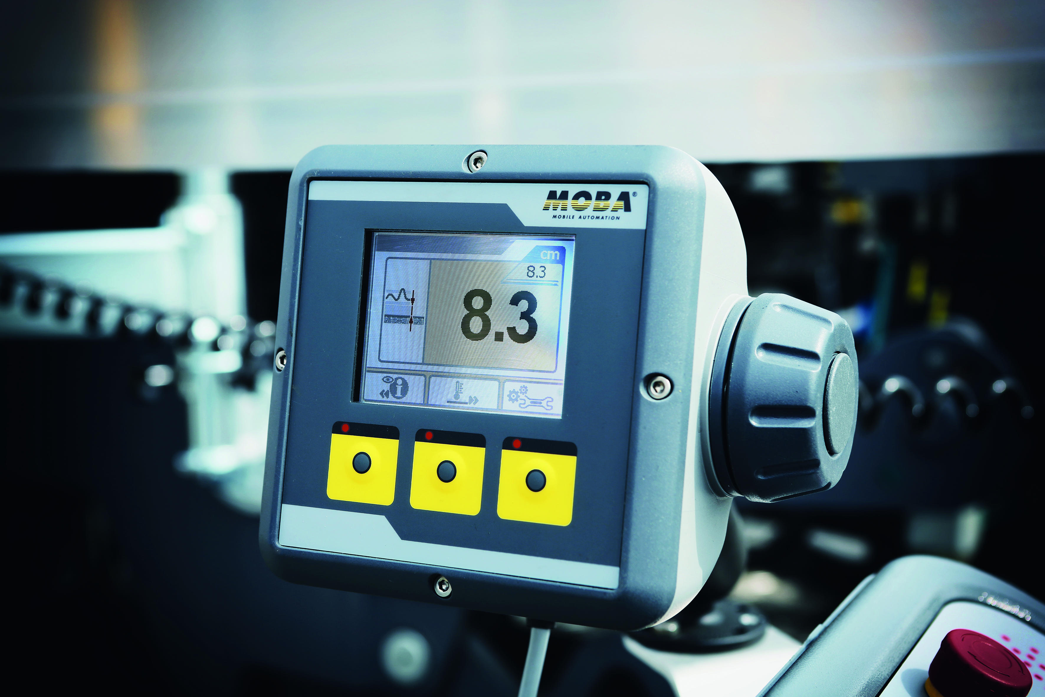 The new MOBA system can make accurate measurements of pavement layer thickness MOBA-PaveTM