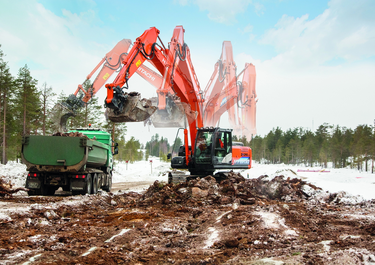 Compared with the previous ZH-5 hybrid model, the ZH210-6 uses 12% less fuel Compared with the previous ZH-5 hybrid model, the ZH210-6 uses 12% less fuel.jpg