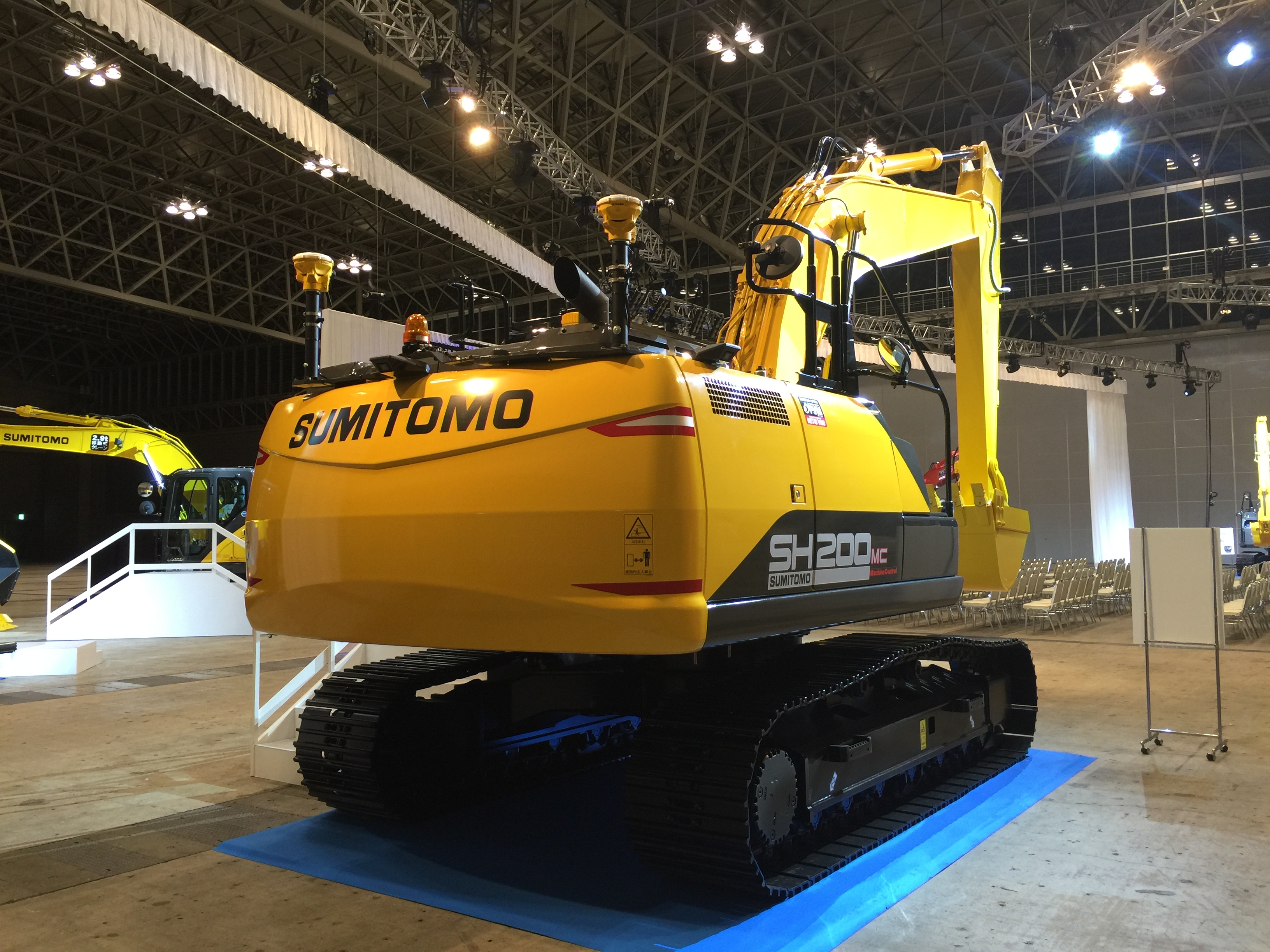 Sumitomo’s earthmovers are now available with Trimble machine control tools from the factory Sumitomo - 1.jpg