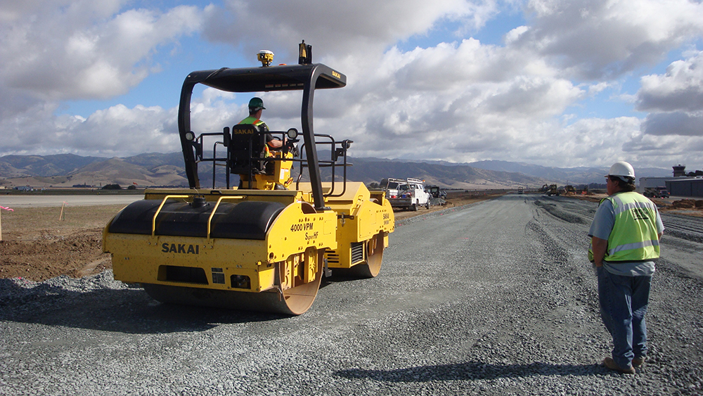 Intelligent Compaction Measurement Values - ICMV - is based on acceleration signals that represent the rebound force from the compacted materials to the roller drums RST-Feb18-TranstecCompaction