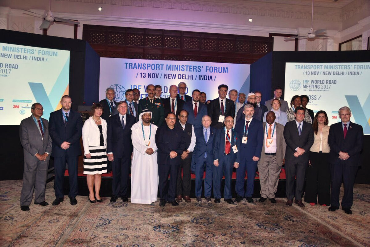 Ministers from numerous countries attended the World Road Meeting WRM Visual 02.png
