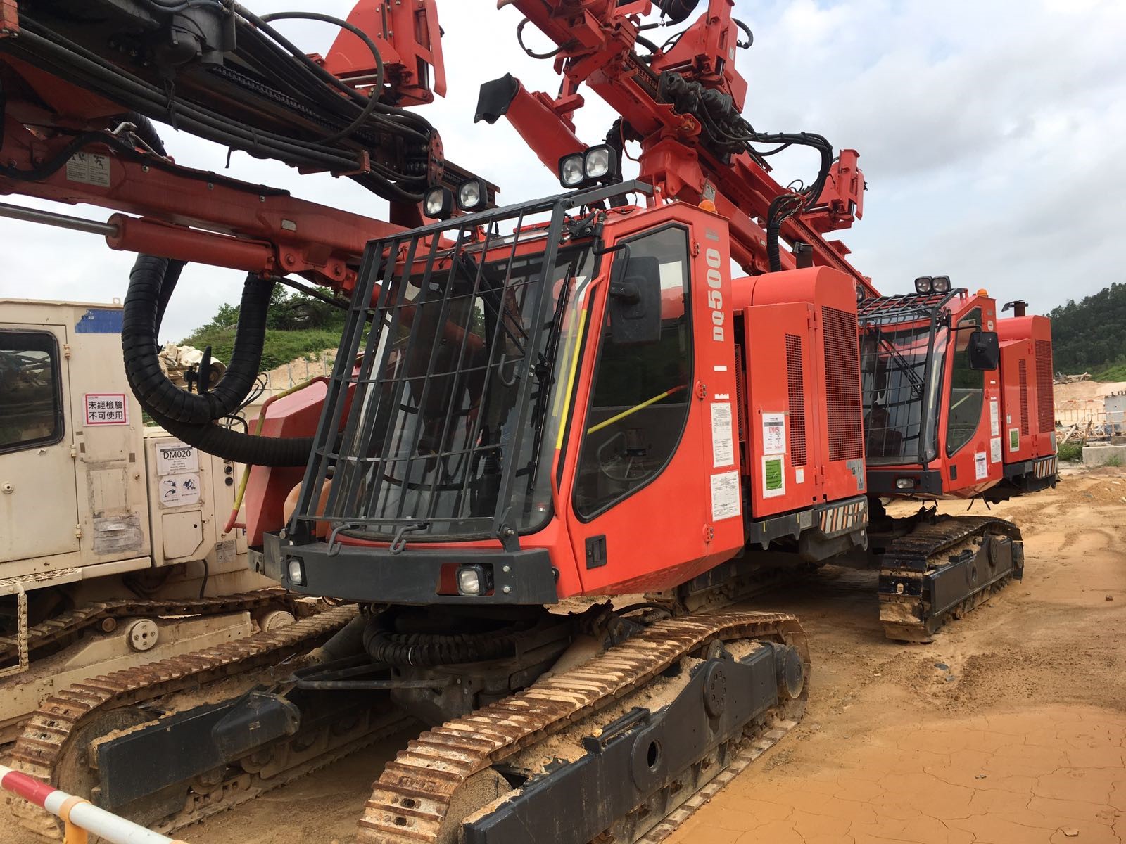 Sandvik’s Ranger DQ500 was on site and on drilling duty Sandvik-Liantang Tunnel - 1.jpg